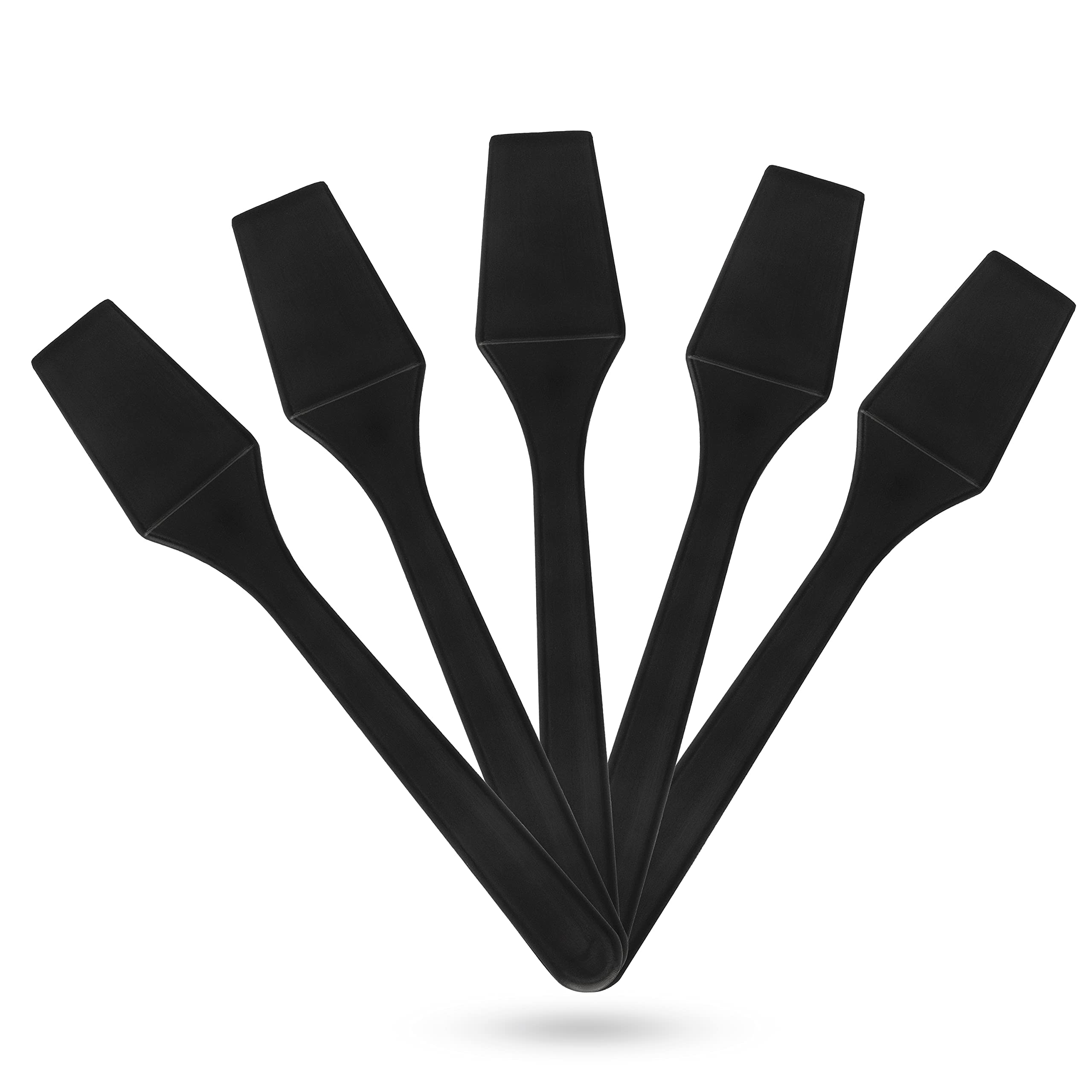 Kopperko 500 Pack 2.5 Inch Cosmetic Spatulas - Small Plastic Spatula for Cosmetics, Creams, Crafts - Makeup Spatula - Multipurpo