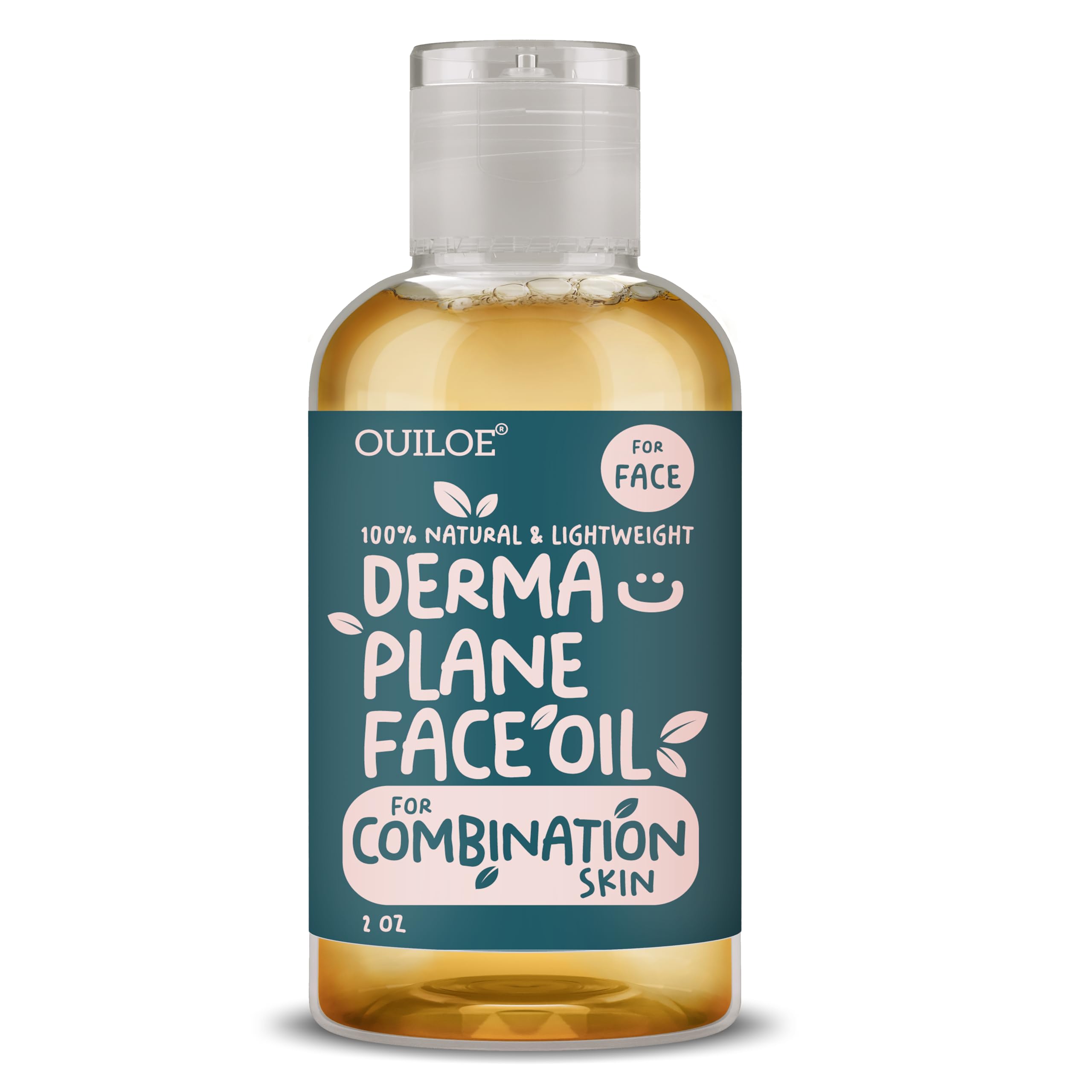 Dermaplane Oil for Combination Skin - Shave Oil for Women, Face Shaving Oil for Women, Use with a Dermaplaning Tool, Razor, Shav
