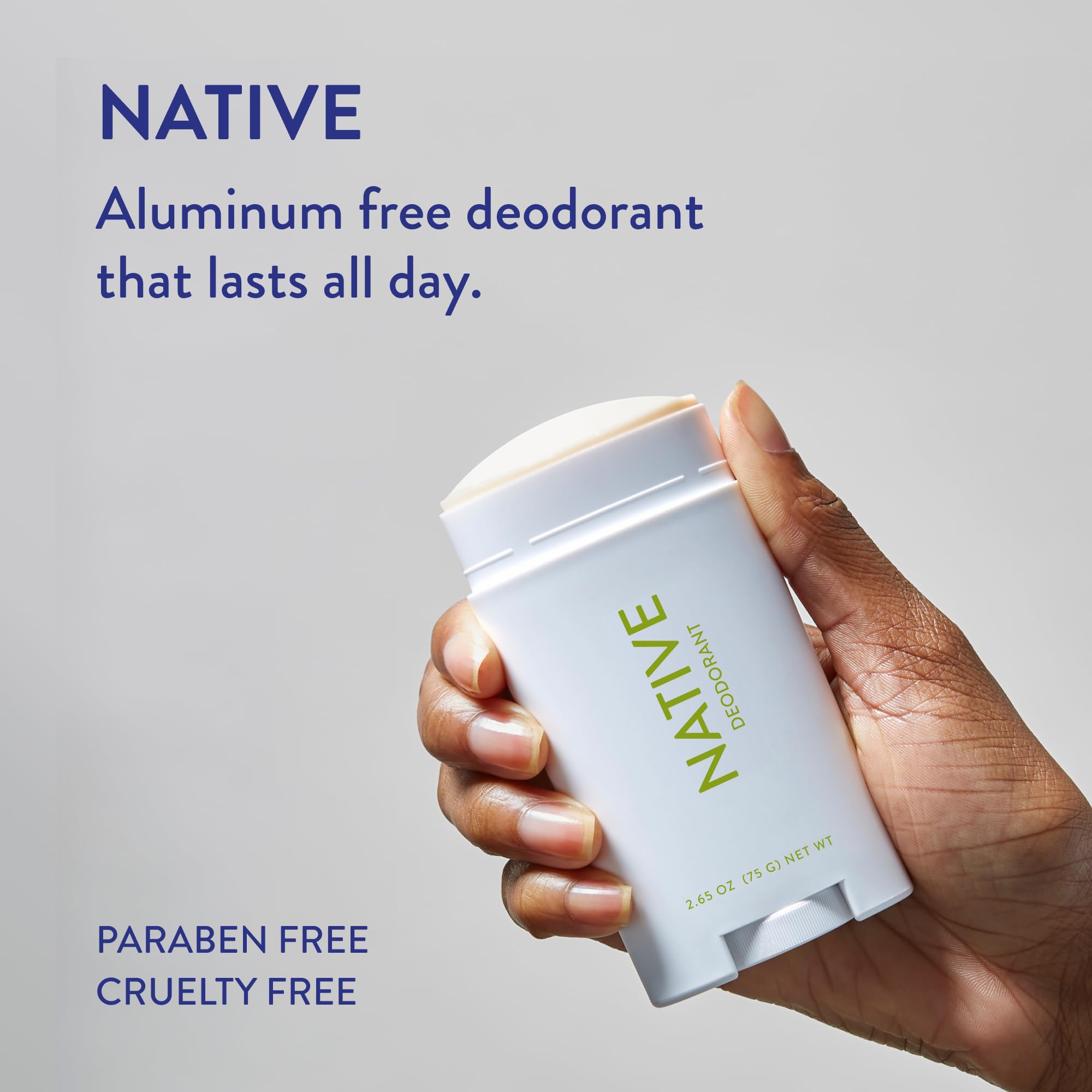 Native Deodorant Contains Naturally Derived Ingredients, 72 Hour Odor Control | Deodorant for Women and Men, Aluminum Free with