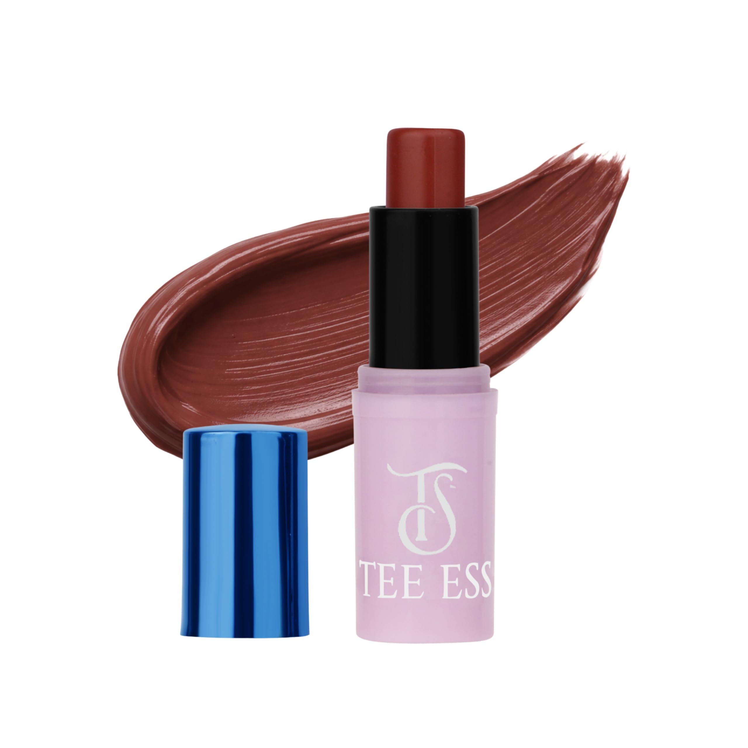 Tee Ess Unisex Chocolate Lip Balm | Hydrating & Plumping Lip Care With Vitamin E, Shea Butter, Jojoba Oil | 4 Gms