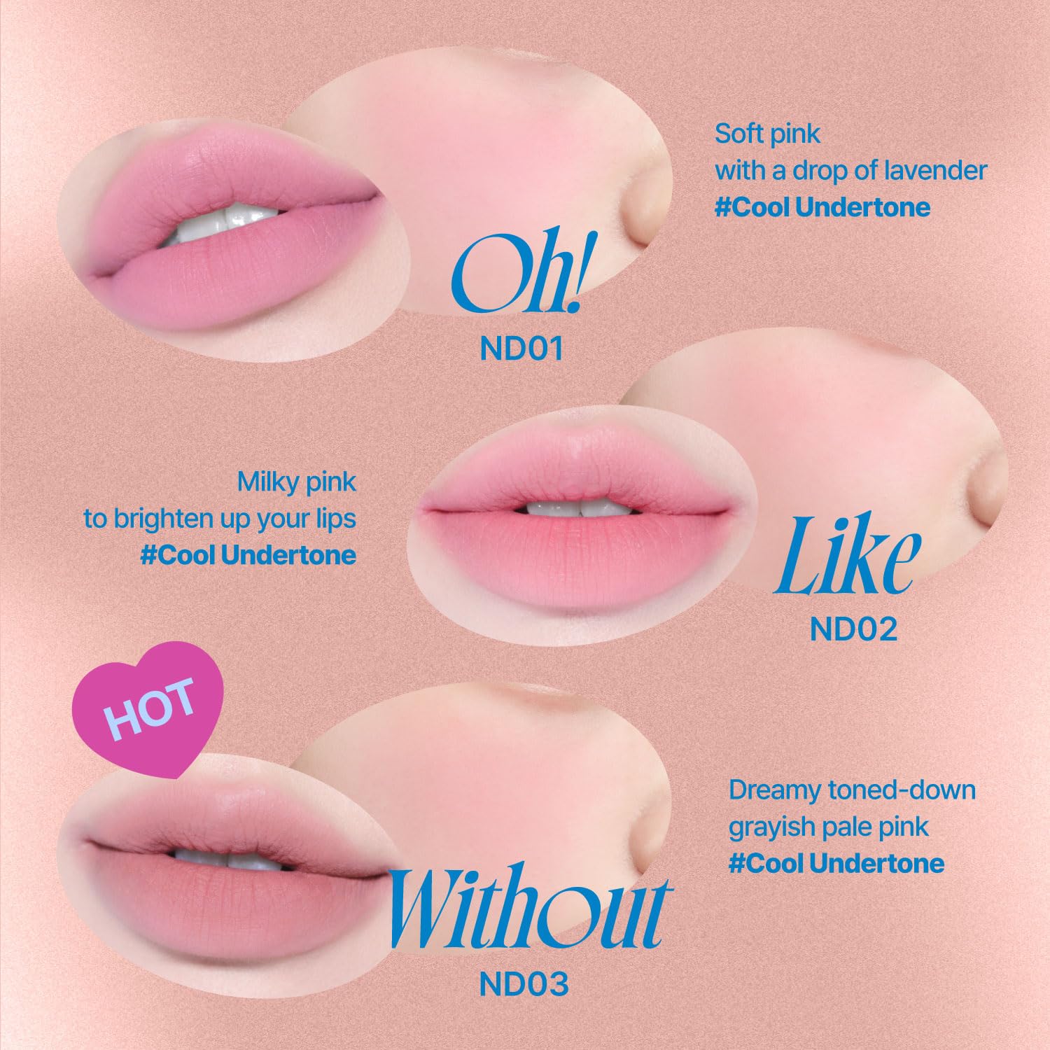 Fwee Lip&Cheek Blurry Pudding Pot | Just Me Moment - Without | Makeup Blush, Buildable Lightweight, Multi-Use Soft Matte Finish