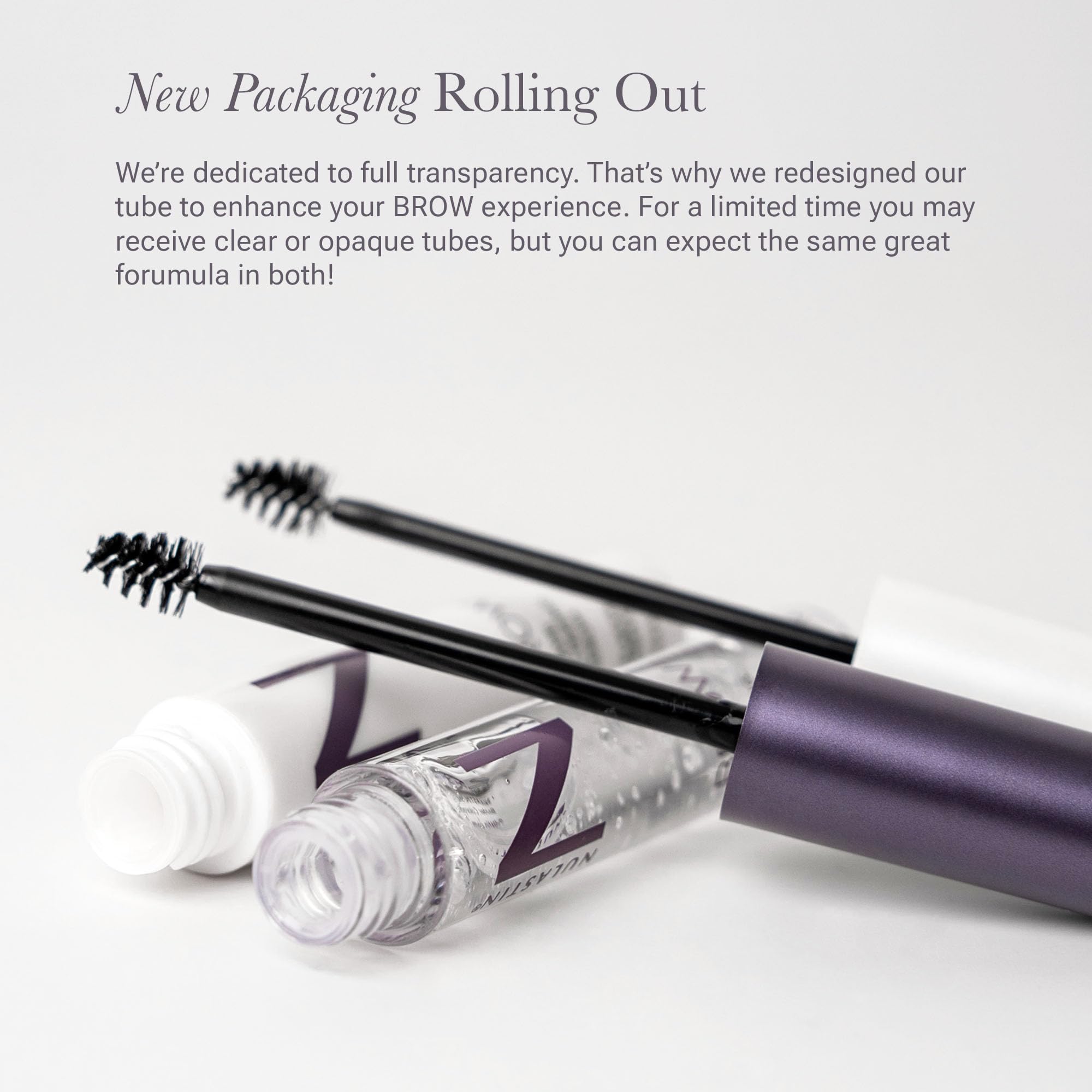 Nulastin Lash And Brow Dual System, Eyelash & Eyebrow Boosting Serums With Elastaplex Technology, Cruelty-Free (2-Pack, 3 Ml Eac