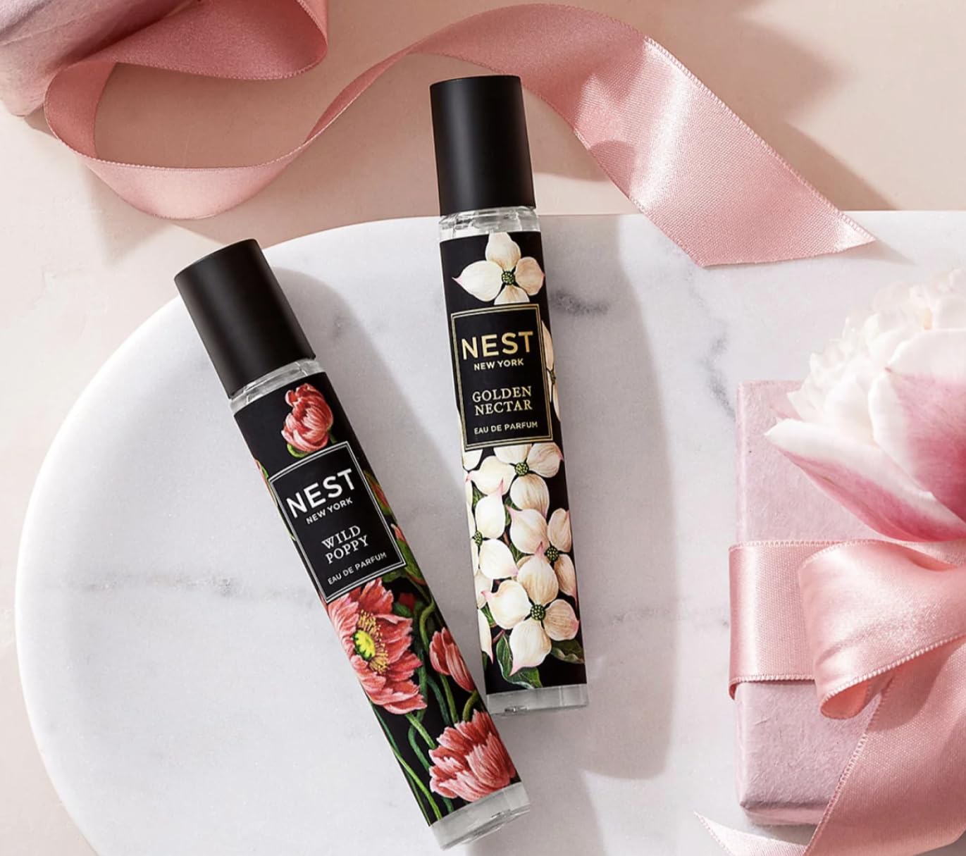 NEST New York Eau de Parfum Travel Spray Duo (Wild Poppy & Golden Nectar)