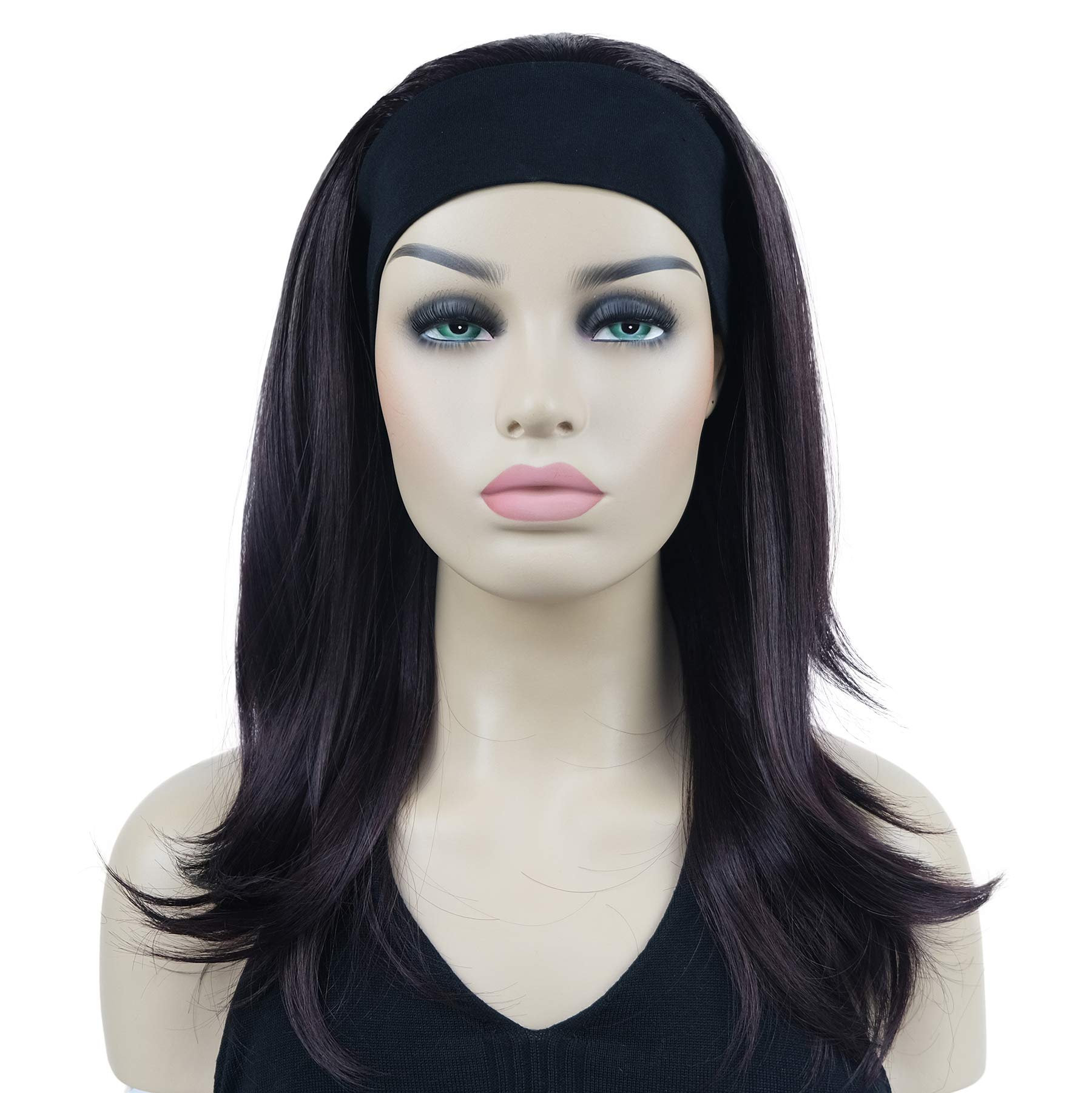 Lydell Long Straight Wave Headband Synthetic Wigs (2SP99T)