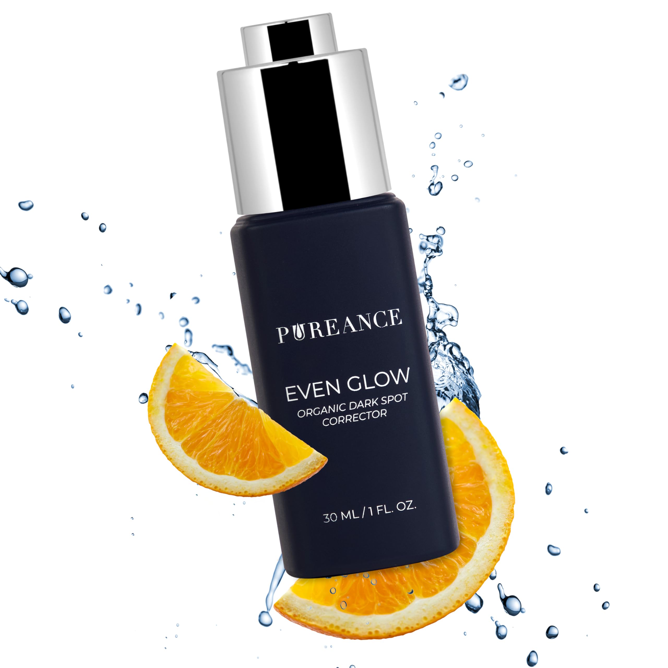 PUREANCE Organic Vitamin C Serum for Dark Spots on Face, 1 Fl Oz