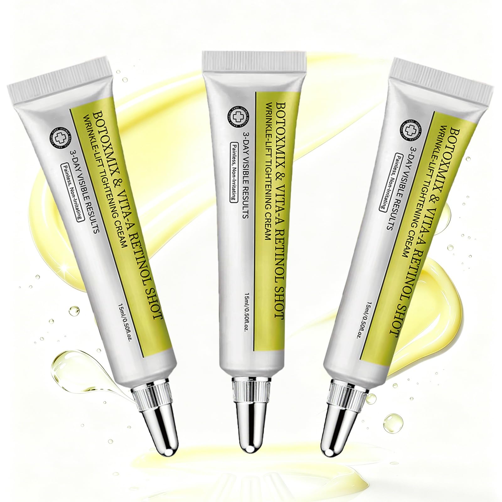 VitaA Retinol Shot Tightening Booster, Retinal Shot, AntiAging Skin Firming Cream, Reduces Wrinkles & Fine Lines, Suitable for