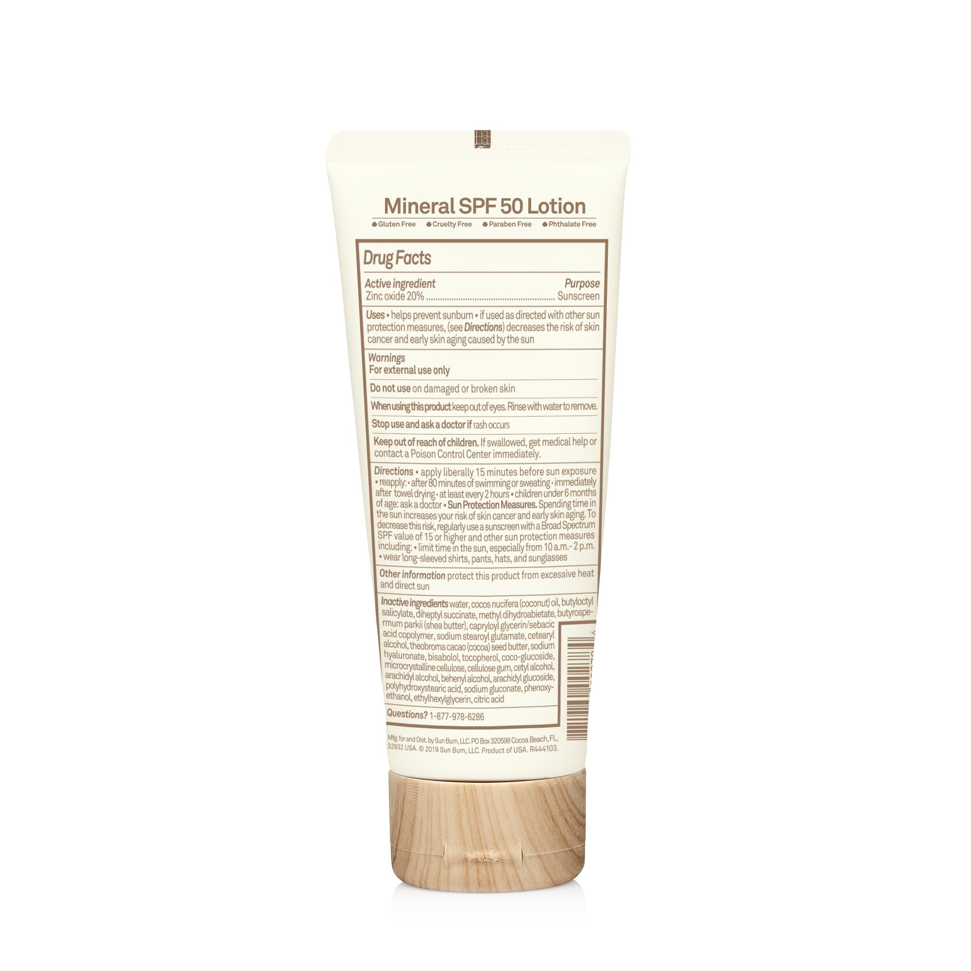 Baby Bum Spf 50 Sunscreen Lotion | Mineral Uva/Uvb Face And Body Protection For Sensitive Skin | Fragrance Free | Travel Size |