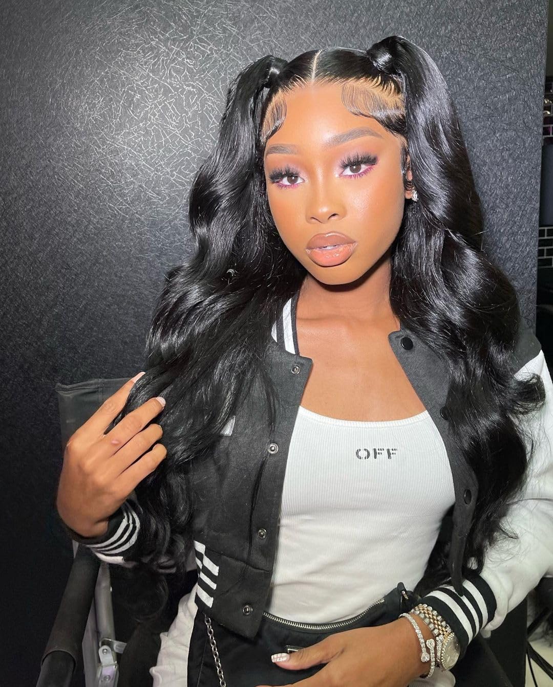 BEEOS 250% Density SKINLIKE Real HD Lace Wig, 13x6 Full Frontal 0.10mm Ultra-thin HD Lace Body Wave Wigs Vivid Clean Pre Plucked