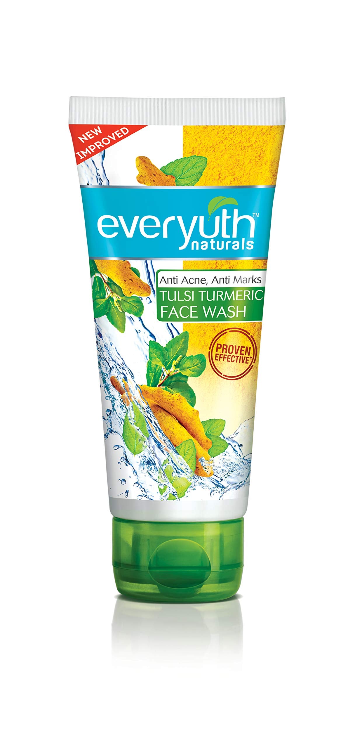 Everyuth Naturals Advanced Clear Beauty Tulsi Turmeric Face Wash, 50G