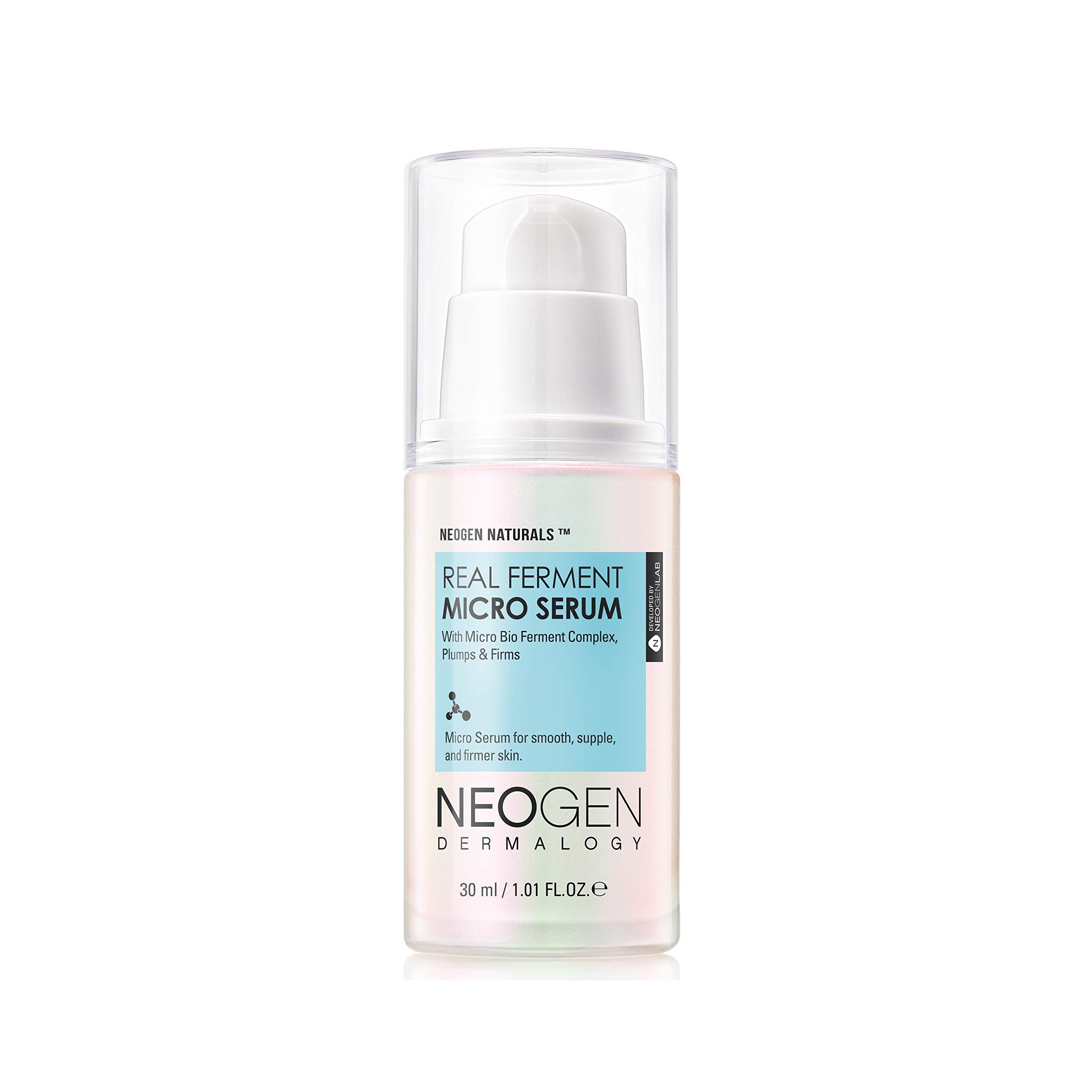 Neogen Dermalogy Real Ferment Micro Serum 1.01 Fl Oz (30 Ml) - Facial Serum With Naturally Fermented Ingredients (Rice) & Hyalur