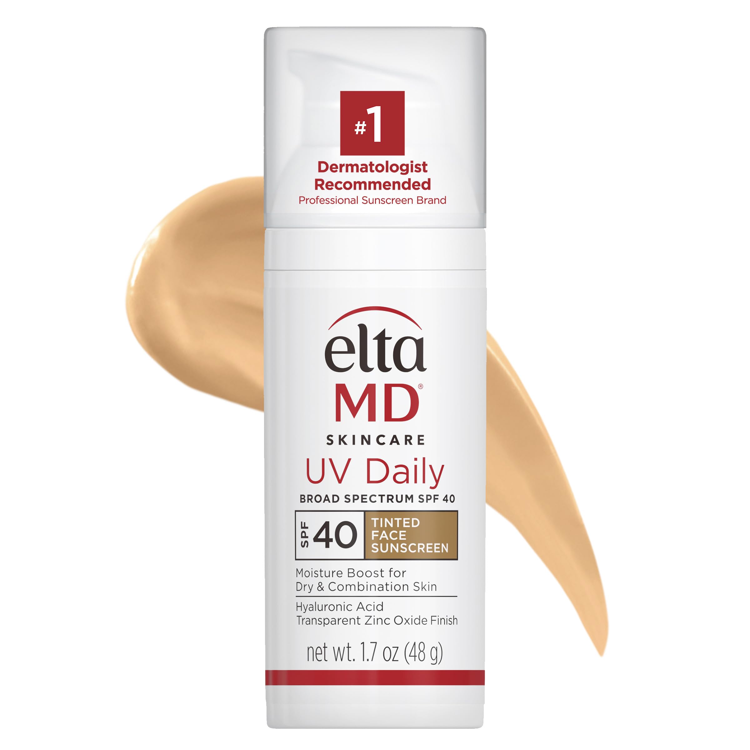 UV Daily SPF 40 - Tinted by EltaMD for Unisex - 1.7 oz Sunscreen