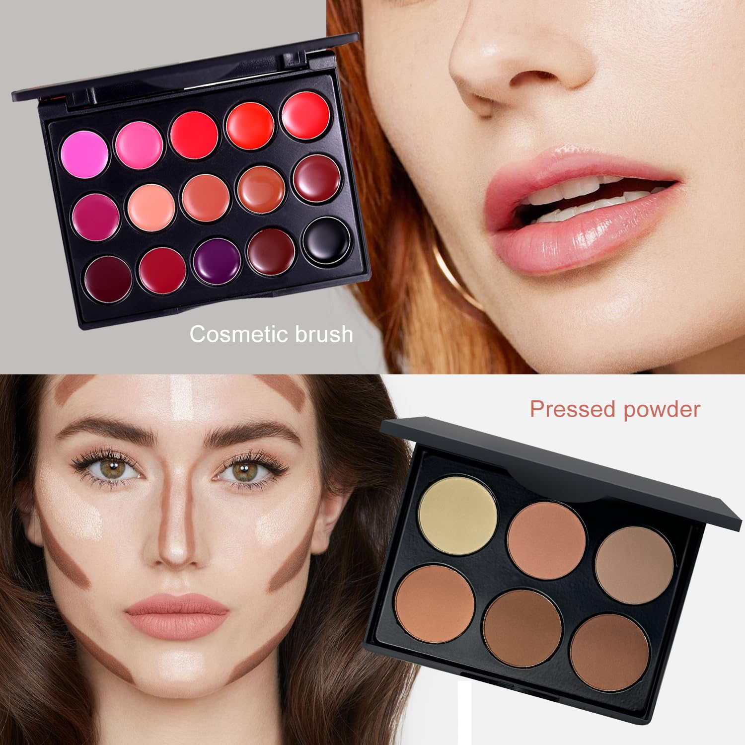 Karuizi All In One Makeup Kit,Makeup Kit For Women, Teens And Girls, All-In-One Set With Eyeshadow Palettes, Lipsticks, Brushes,
