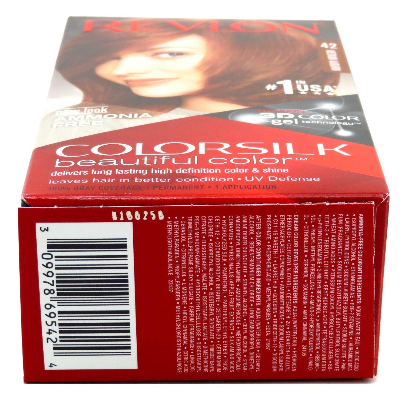 Colorsilk Permanent Hair Color, Medium Auburn (42/4R)