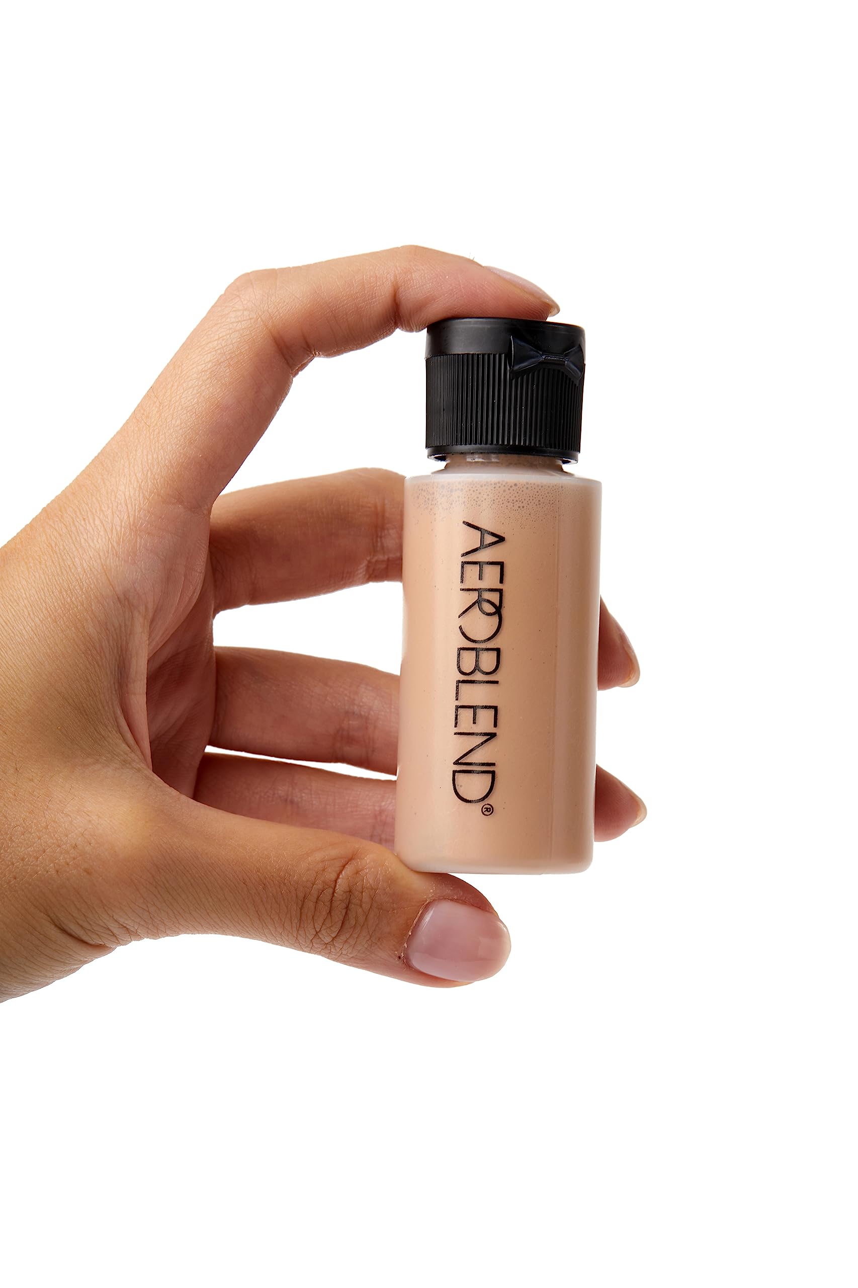 Aeroblend Airbrush Foundation Makeup (N55) Professional, Water-Based, Buildable, Long-Wearing, For All Skin Types, 1 Oz