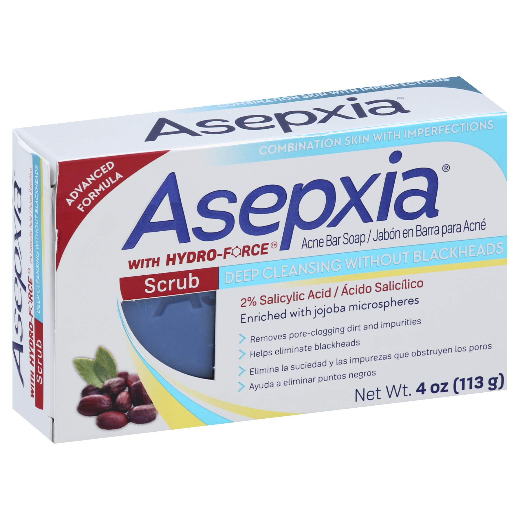 ASEPXIA Cleansing Bar Scrub 4 oz (Pack of 2)