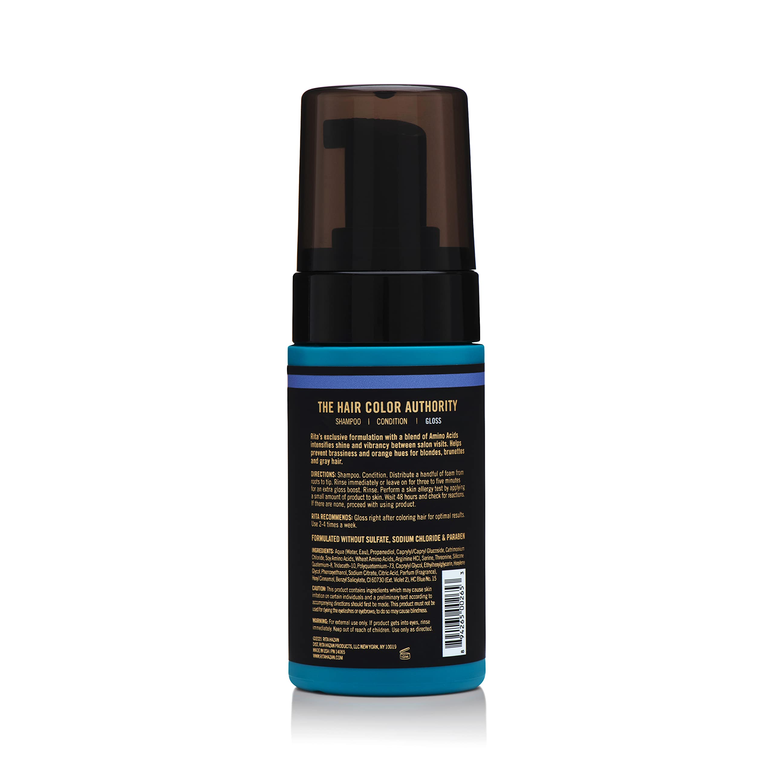 RITA HAZAN Ultimate True Color Shine Gloss, Breaking Brass, 3.4 oz, Model 14065