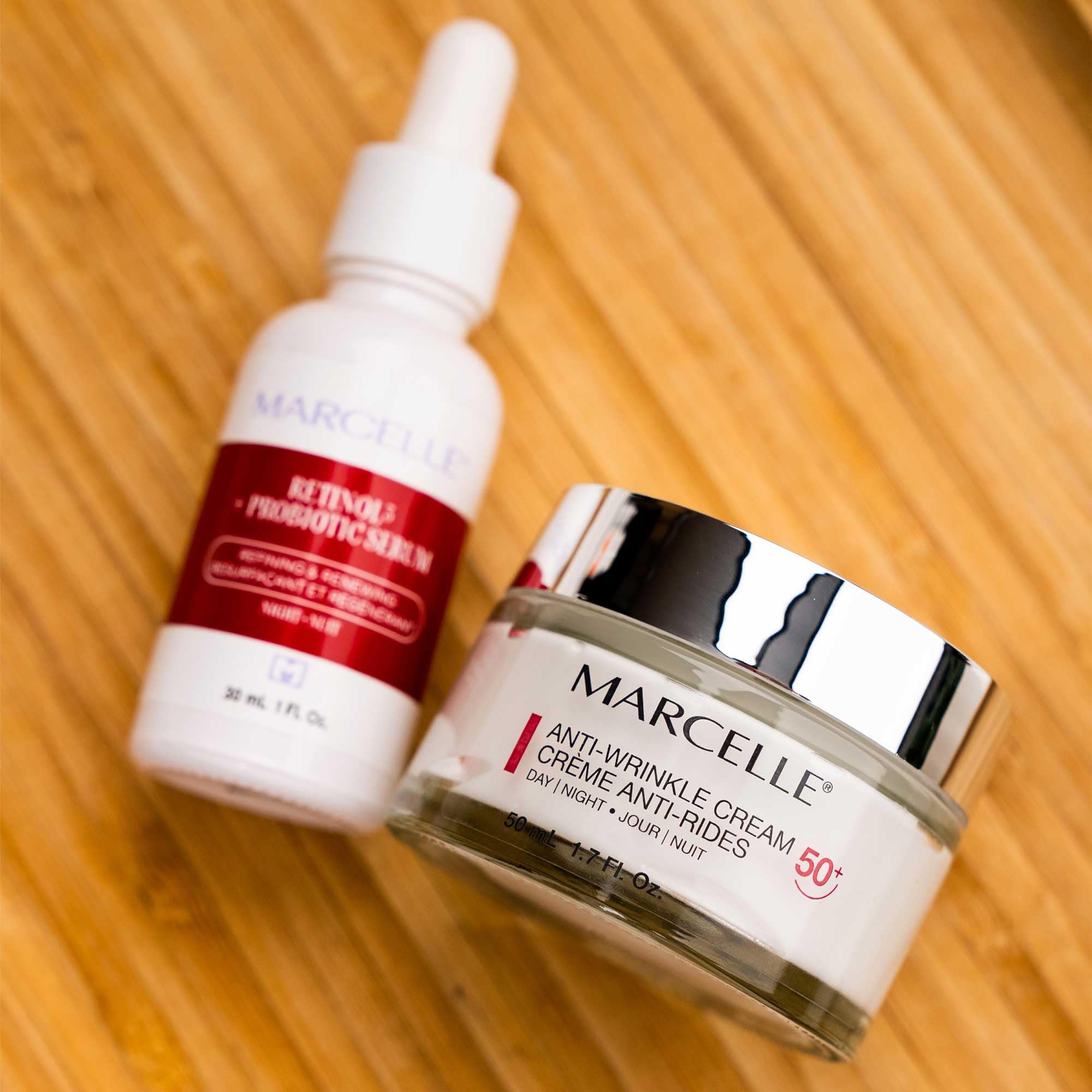 MARCELLE Anti-Wrinkle Cream, Ages 50+, 1.7 ounces