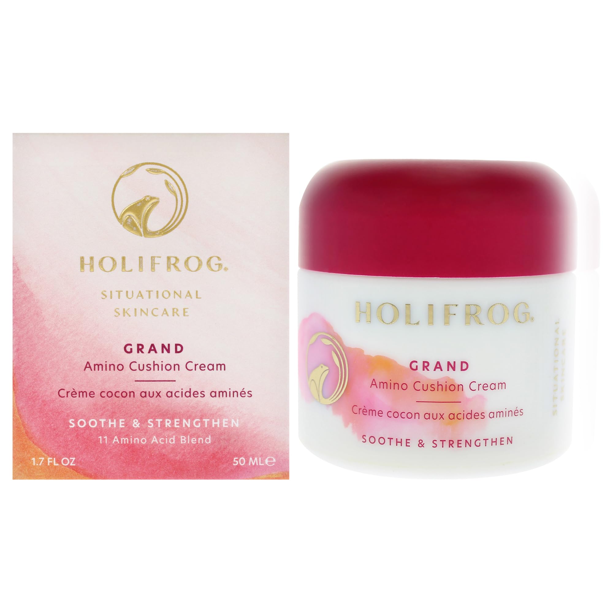 HOLIFROG Grand Amino Cushion Cream by HoliFrog for Women - 1.7 oz Cream