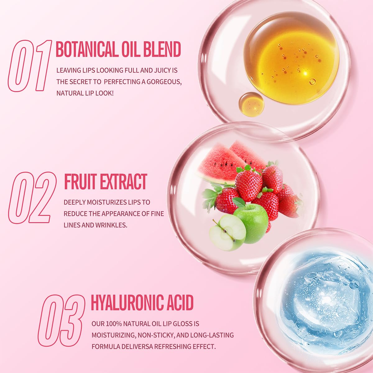 Lip Balm Honey Pot, Vitamin E Lip Masks & Moisturizing Propolis Sleeping Lip Mask (4 Packs Fruit Mask)