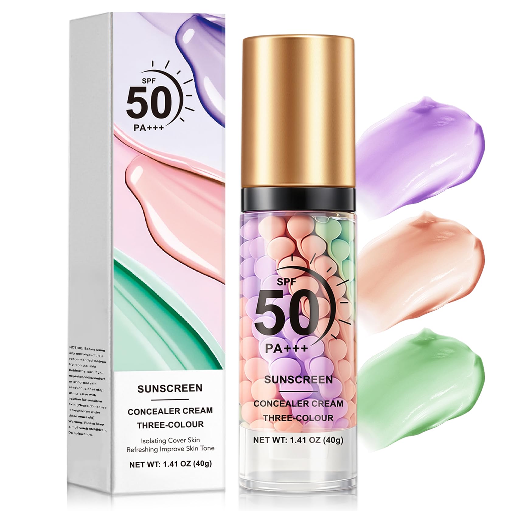 UAOE Primer Face Makeup,Color Correcting Primer for Face Before Makeup
