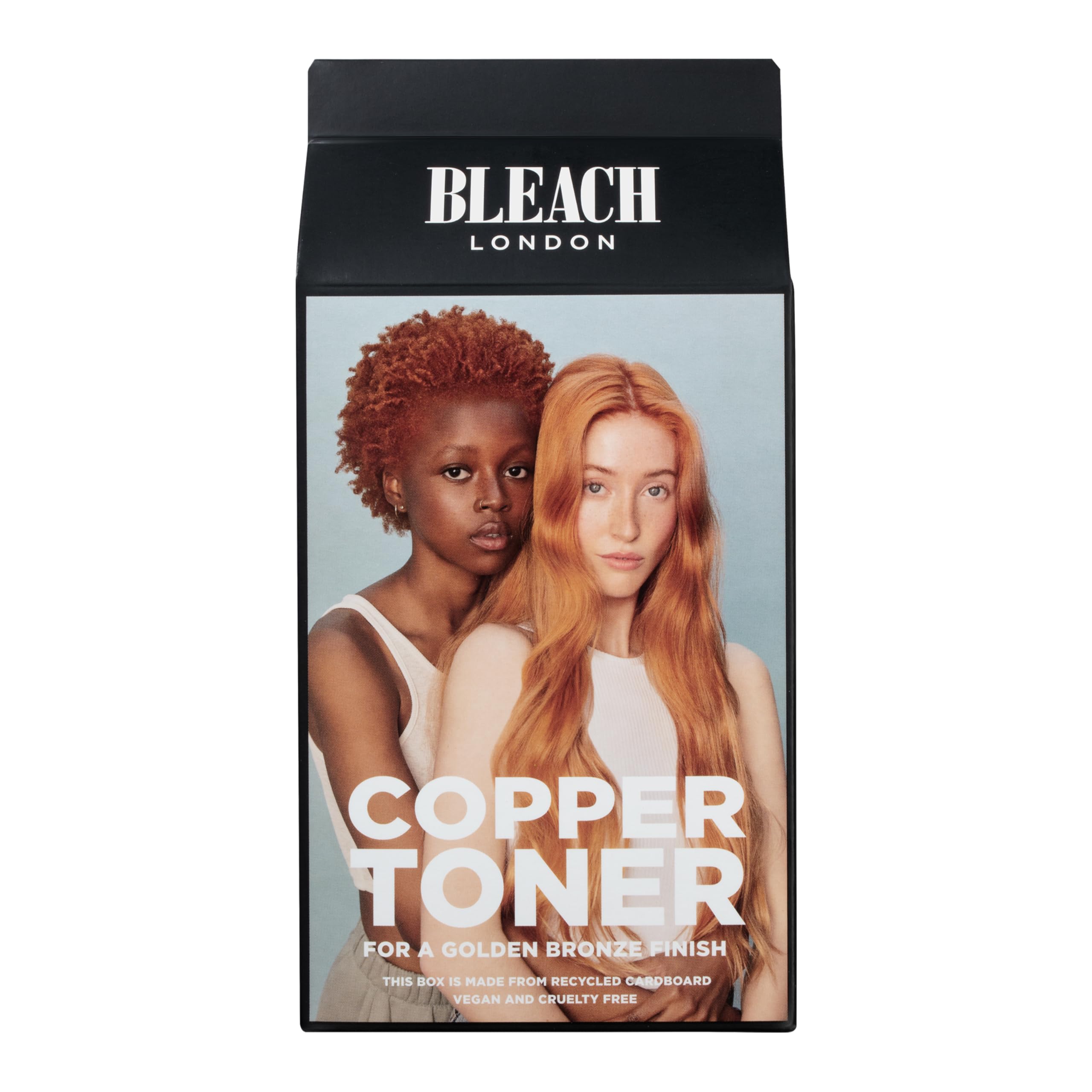 Bleach London Copper Toner Kit - Ammonia-Free Toning for Soft Ginger Finish - Ideal for Light to Medium Blonde Hair - with Smoot