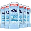 Suave Deodorant for Women, Fresh - Invisible Solid Antiperspirant Deodorant Stick, 48H Protection, 2.6 Oz Ea (Pack of 6)