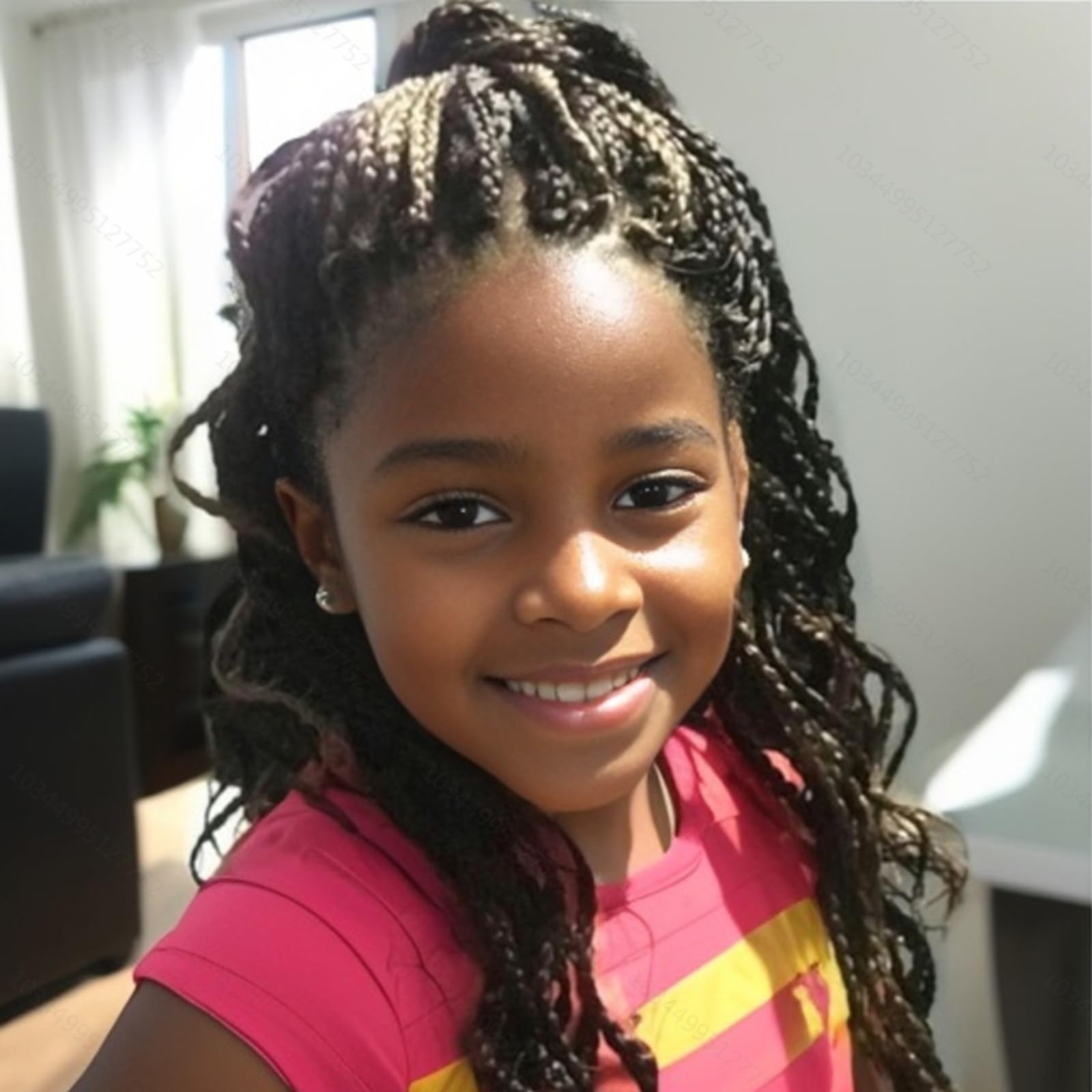 150 Strands Goddess Box Braids Crochet Hair Curly Braided Crochet Box Braiding Hair 14 Inch 3X Pre Looped Box Braid Crochet Brai