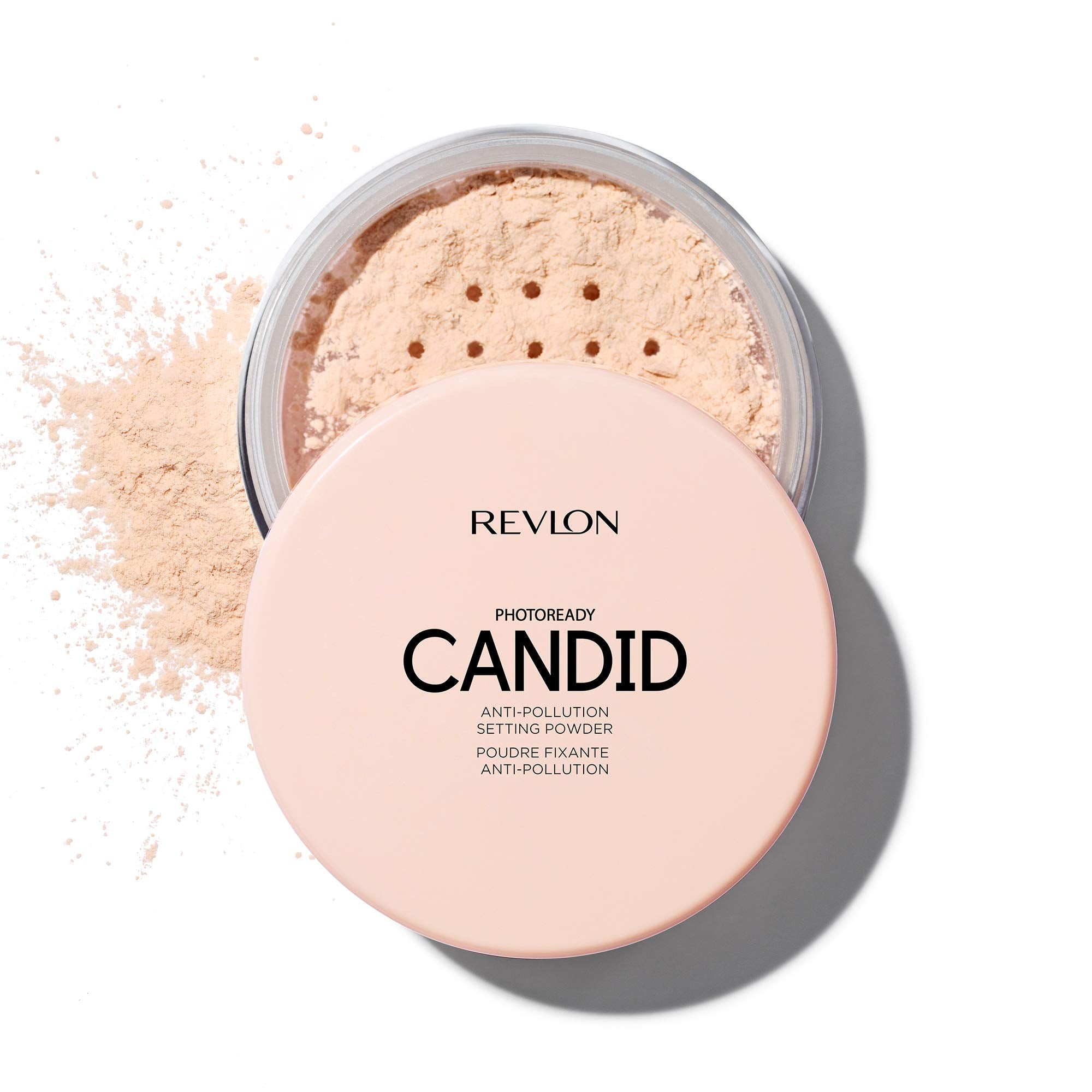 Revlon Setting Powder, Photoready Candid Blurring Face Makeup, Anti-Pollution, Lightweight & Breathable High Pigment, Natural Fi