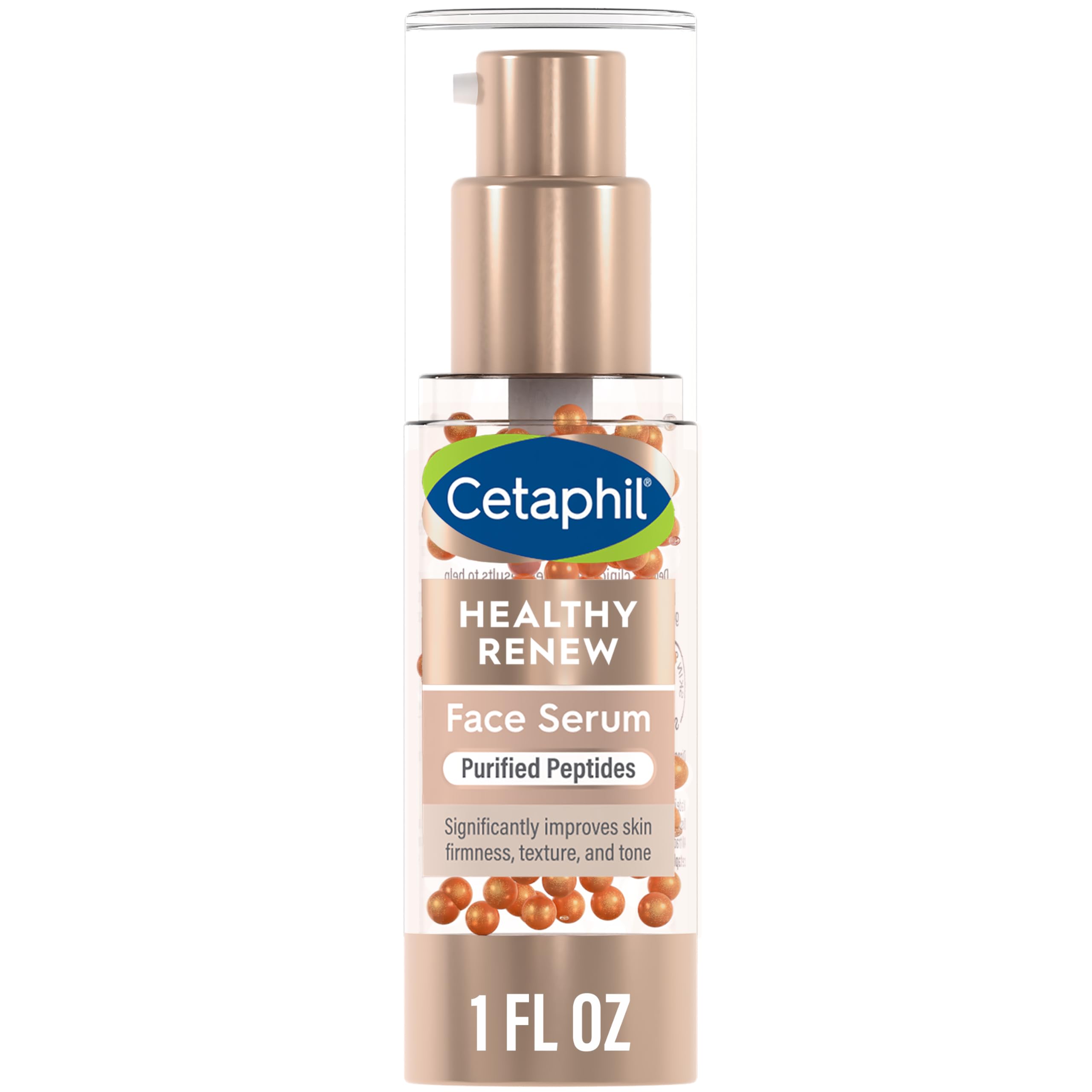 Cetaphil Healthy Renew Anti Aging Face Serum 1 Oz, Retinol Alternative Serum For Face With Niacinamide & Peptides, Skincare For