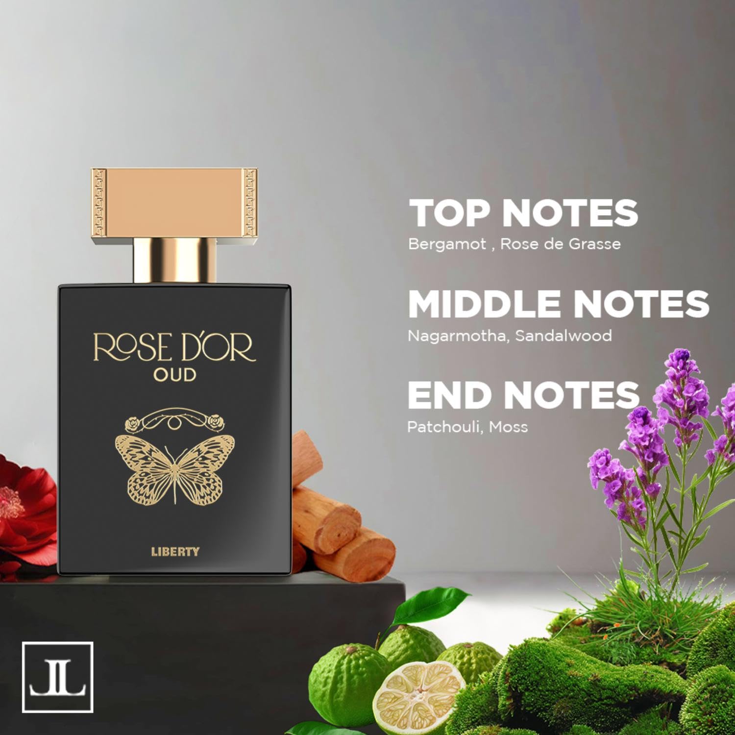 Liberty Oud Perfume for Men, 3.4 Oz Rose Dyor Premium Oud Perfumes for Unisex Anniversary Edition Long-Lasting Men and Women Eau
