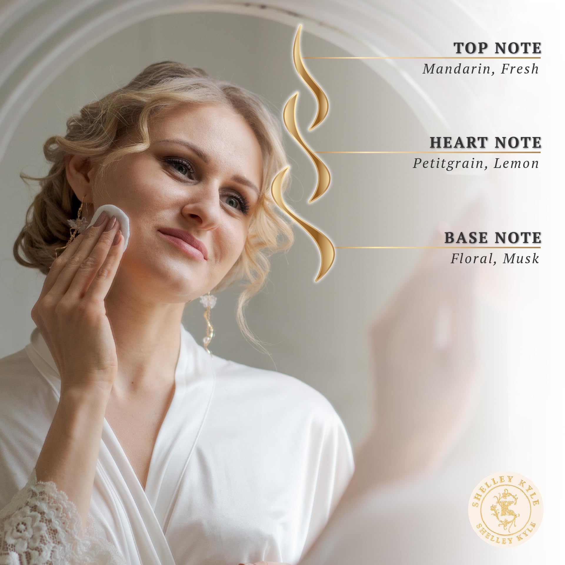 Talc-Free Body Powder For Women For Daily Use And After Bath With Sleep-Enhancing Mica Mineral And Fragrant Dusting Powder - She