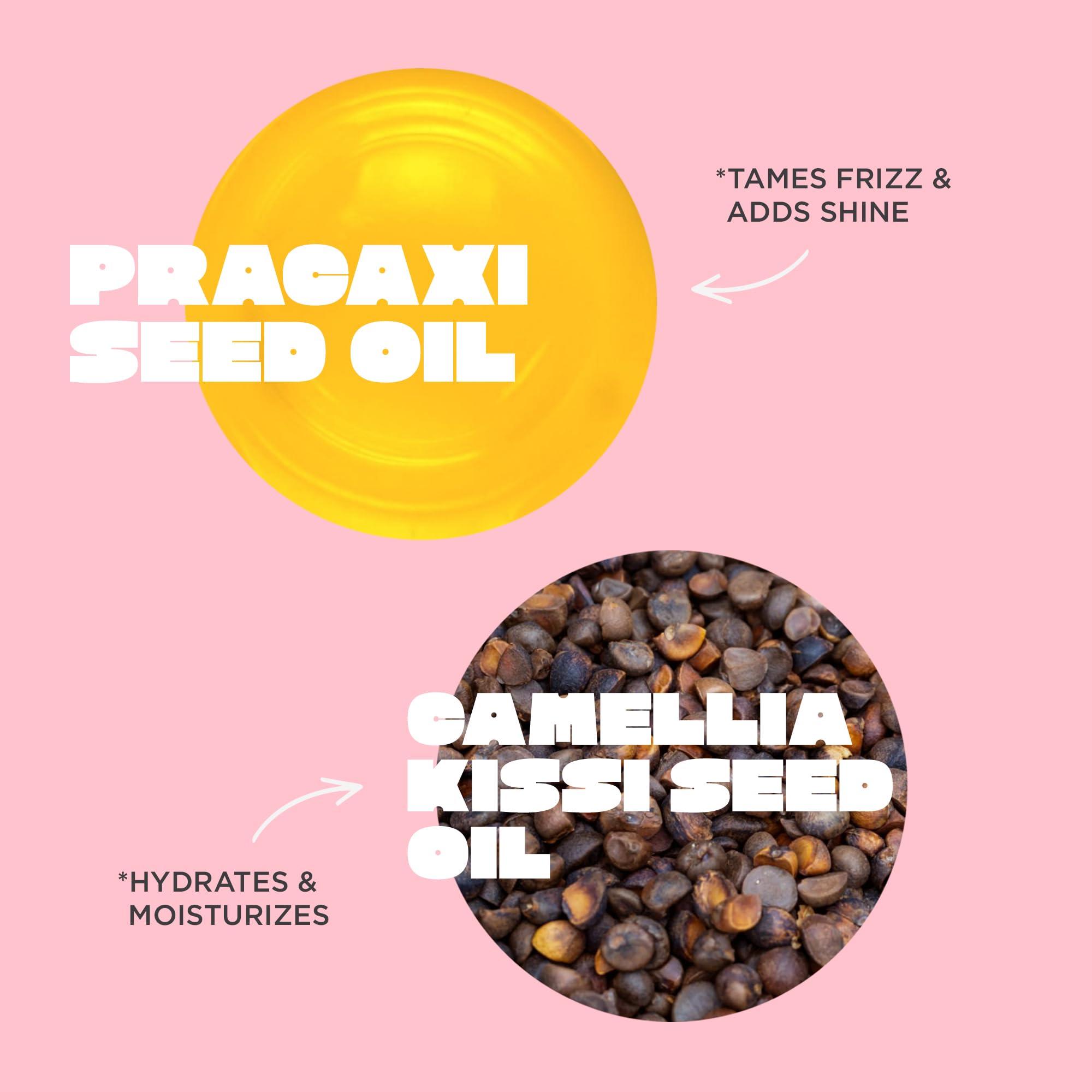 Cake Beauty Lustrous Shine Conditioner, The Shine On - Smoothing & Frizz Reducing - Pracaxi Seed Oil, Camellia Kissi Seed Oil &
