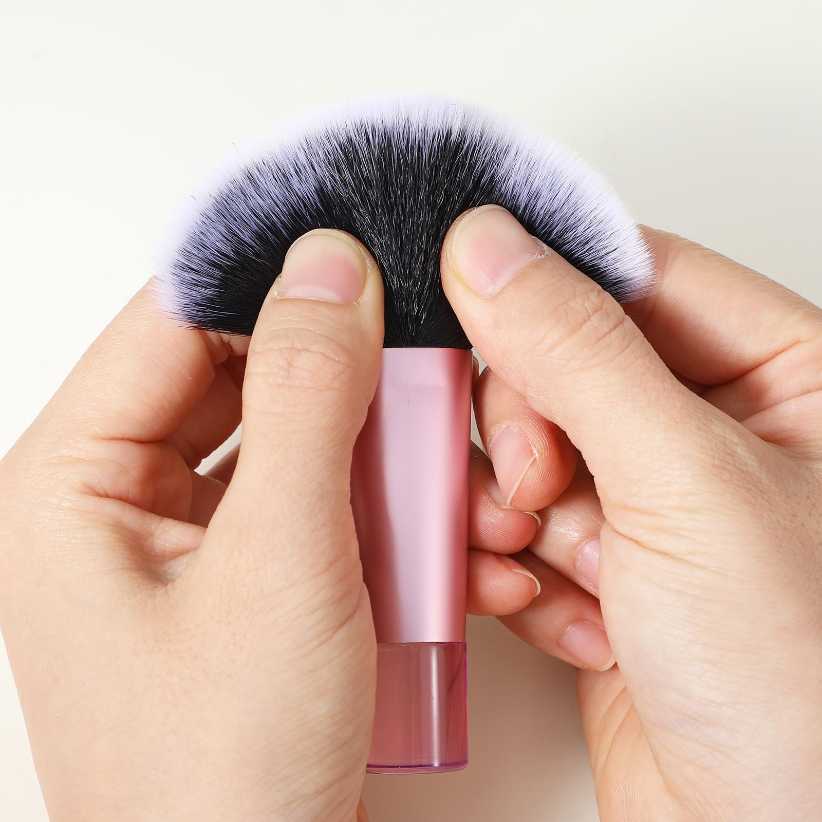 10 Pcs Travel Makeup Brush Set Mini Makeup Brushes Travel Size With Pack Portable Small Eyeshadow Eye Lipstick Foundation Brush