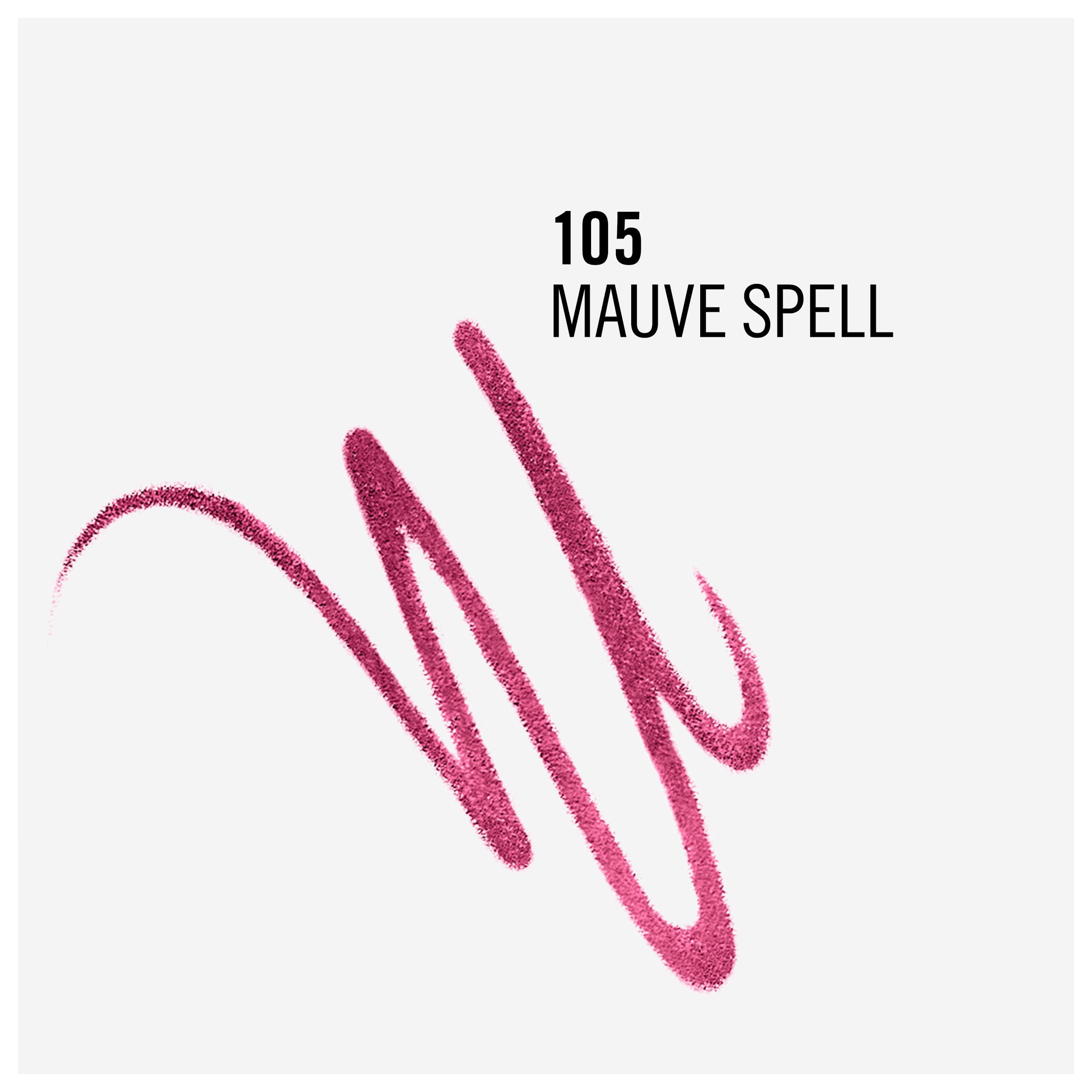 Lasting Finish Exaggerate Automatic Lip Liner, 105 Mauve Spell, Shelf Pack Of 3