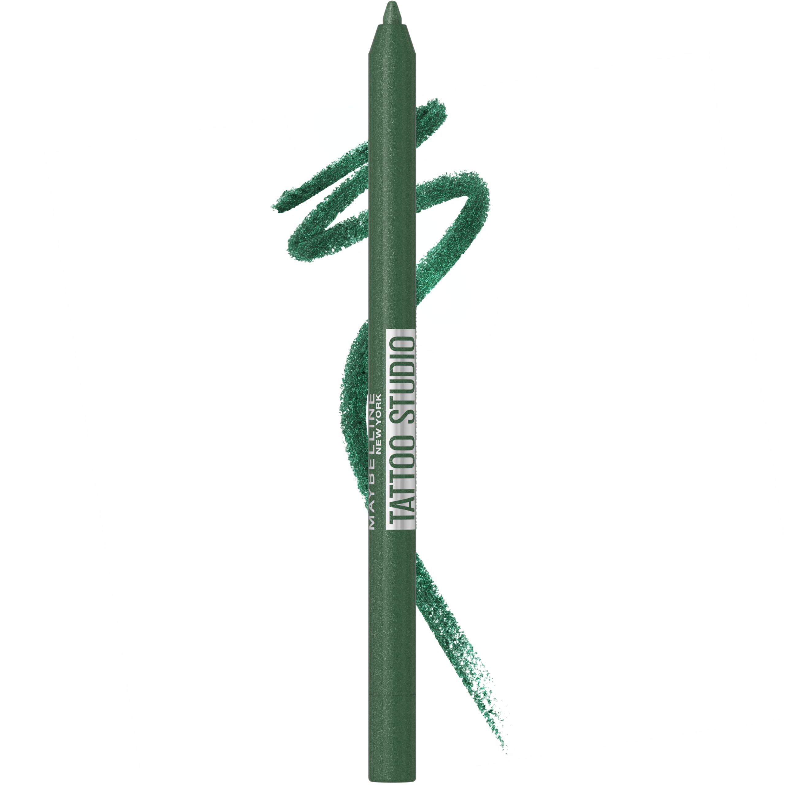 Maybelline Tattoo Studio Sharpenable Gel Pencil Waterproof Eyeliner, Long-Lasting Eyeliner With Smooth Gel Pigments For Up To 36