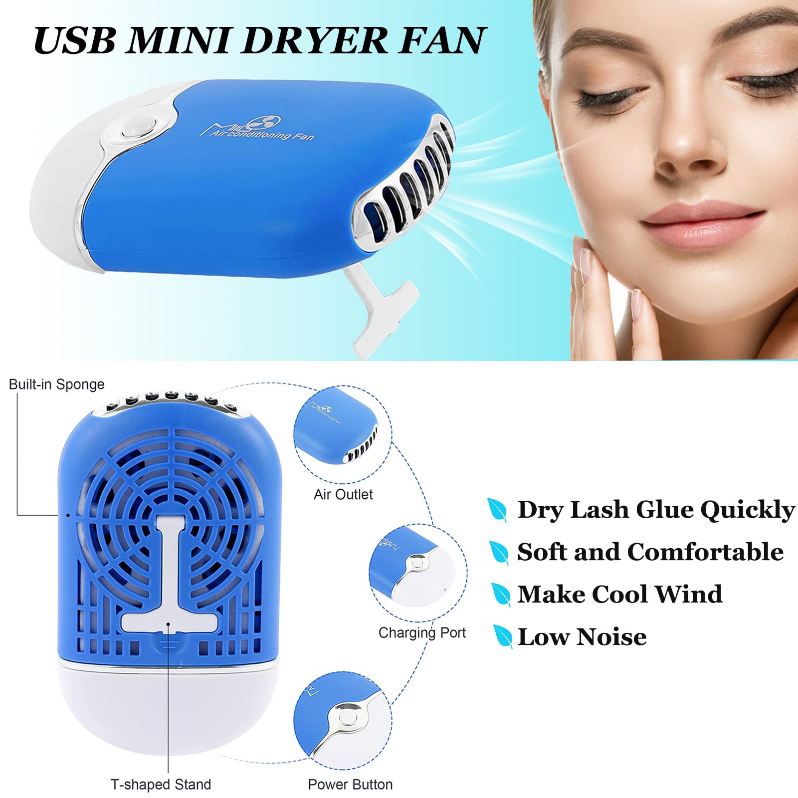 Aremod Eyelash Cleanser For Extensions, Lash Shampoo Kit With Lash Fan, 30Ml Lash Shampoo,Eyelash Extension Brush And Wash Bottl