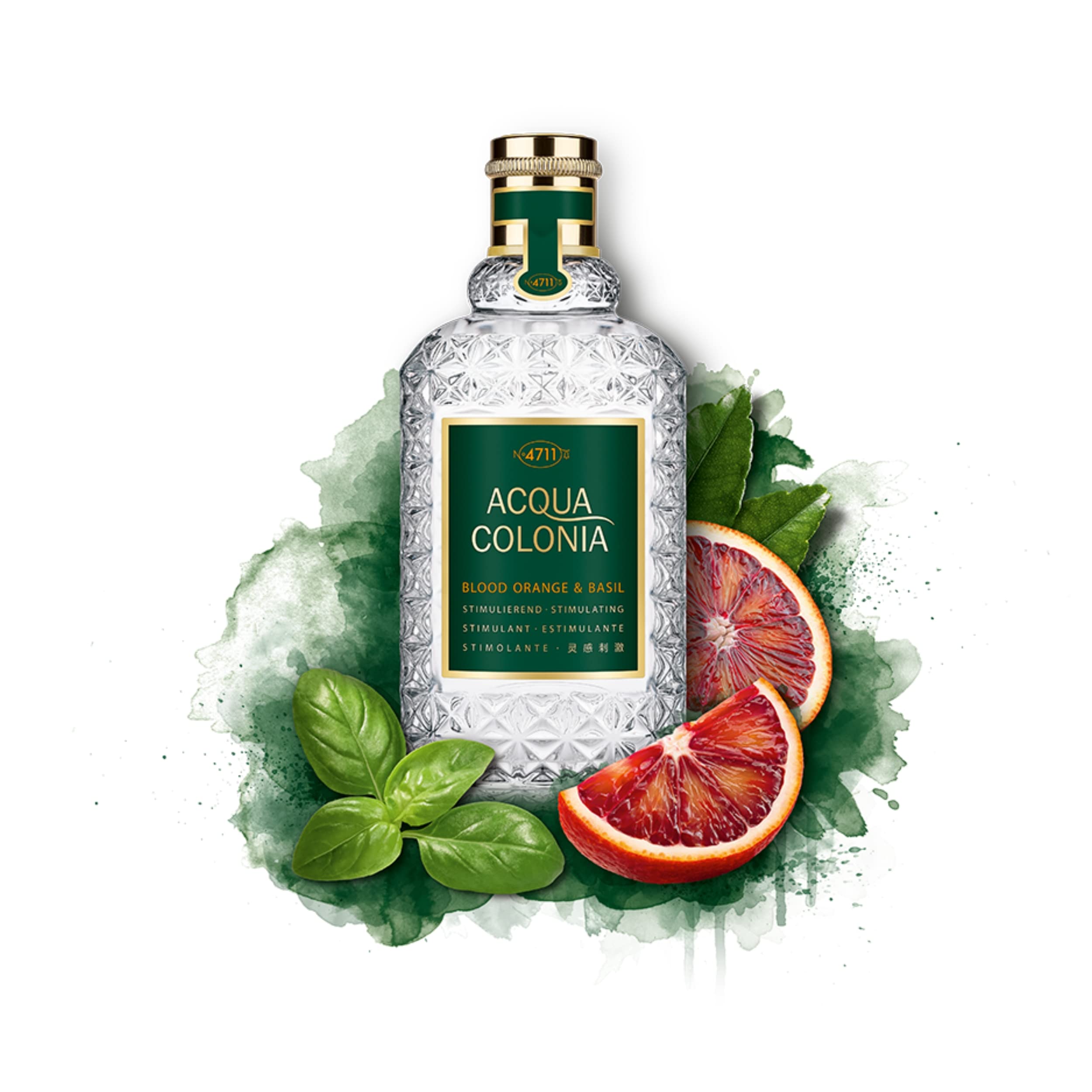 4711 Acqua Colonia Blood Orange And Basil Eau De Cologne Spray For Women, 1.7 Ounce