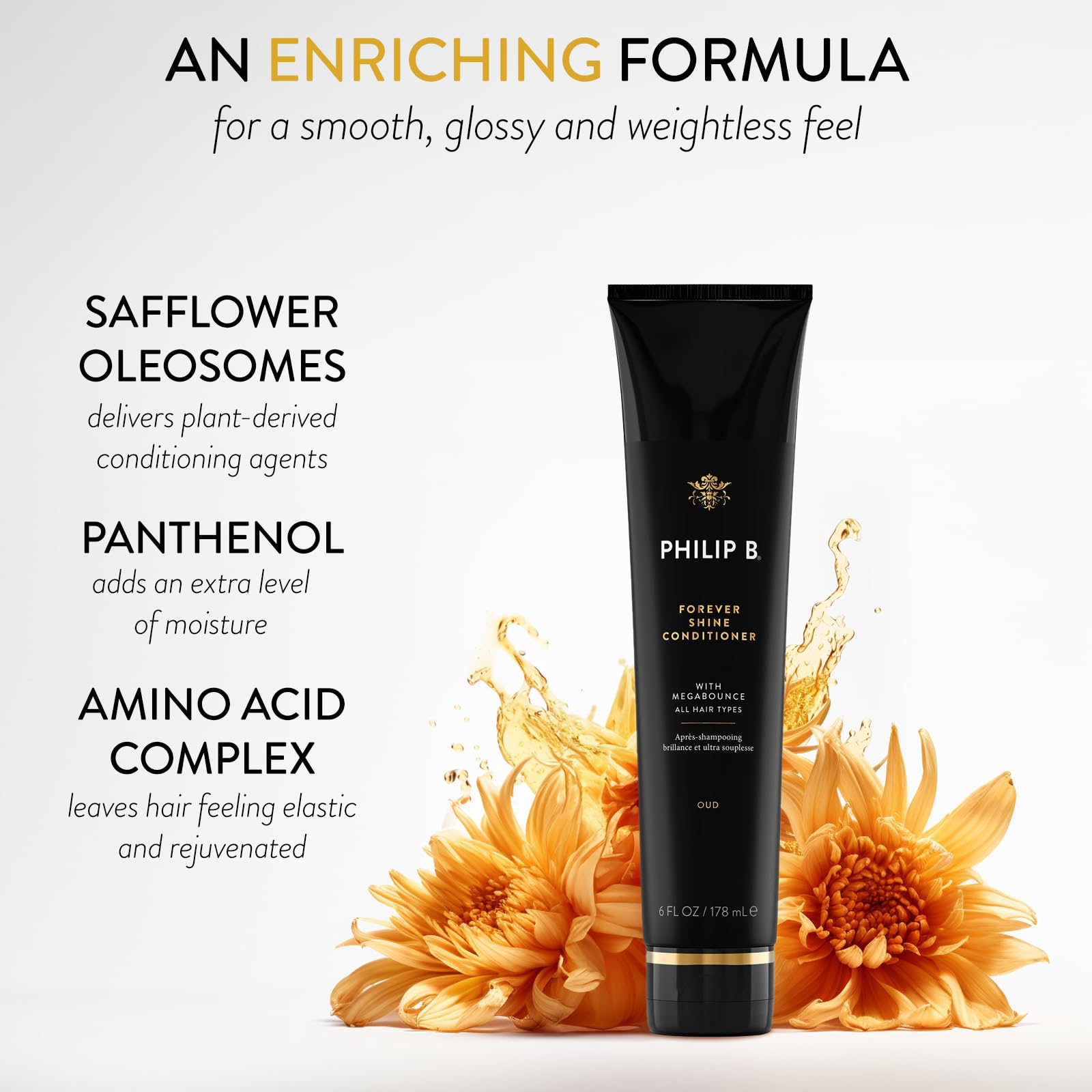 Philip B Forever Shine Conditioner, 6 Fl Oz