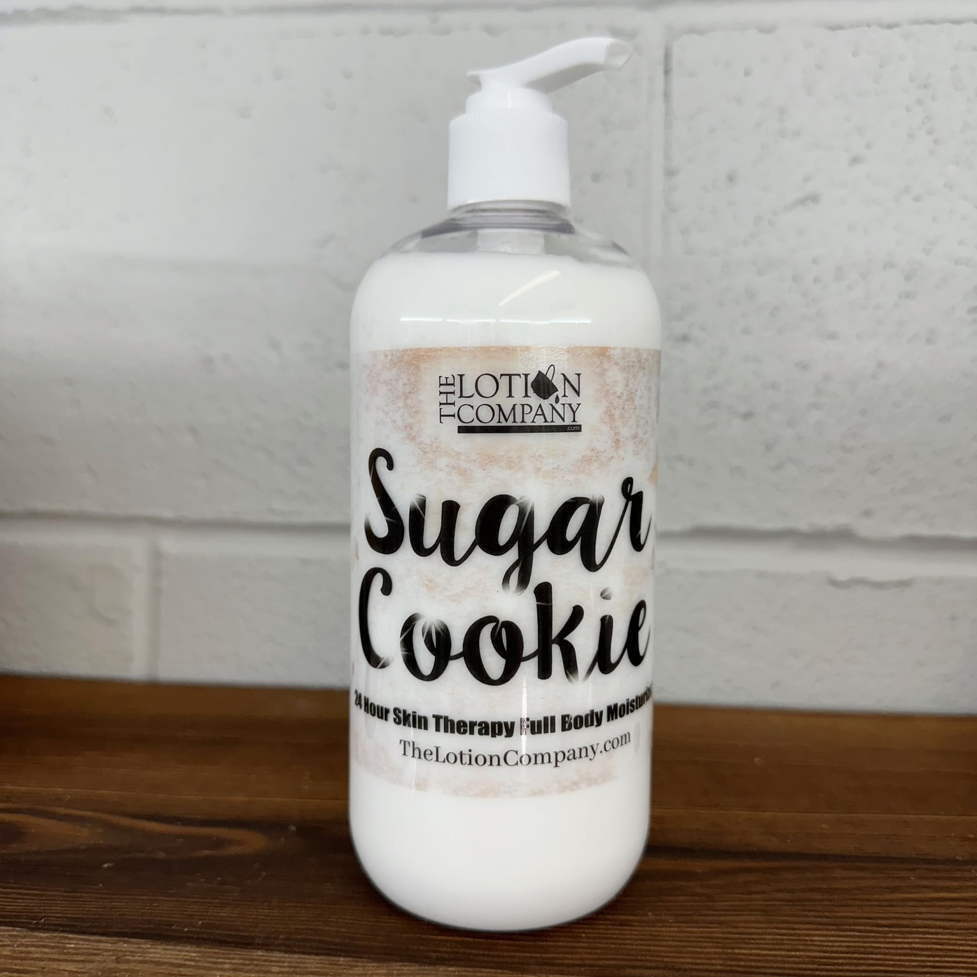 The Lotion Company 24 Hour Skin Therapy Lotion - Sugar Cookie Scented Full Body Moisturizer, Paraben Free, Made in USA, w/Aloe V