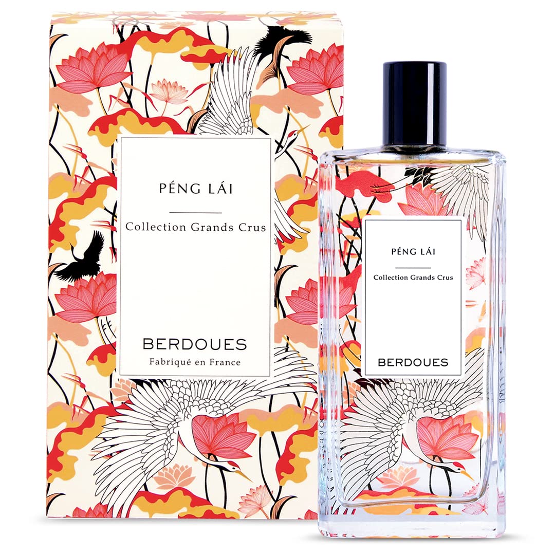 Berdoues Grands Crus Peng Lai Eau De Parfum Fruity Floral, Long Lasting Scent Made In France Spray Fragrance For Women Luxury Pe
