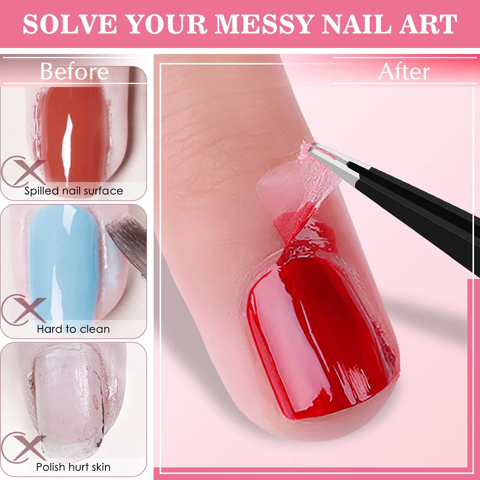 Liquid Latex For Nails - Dr.Mode 30Ml Fast Drying Cuticle Guard Latex Tape Peel Off For Nails Painting, Stamping Skin Protectors
