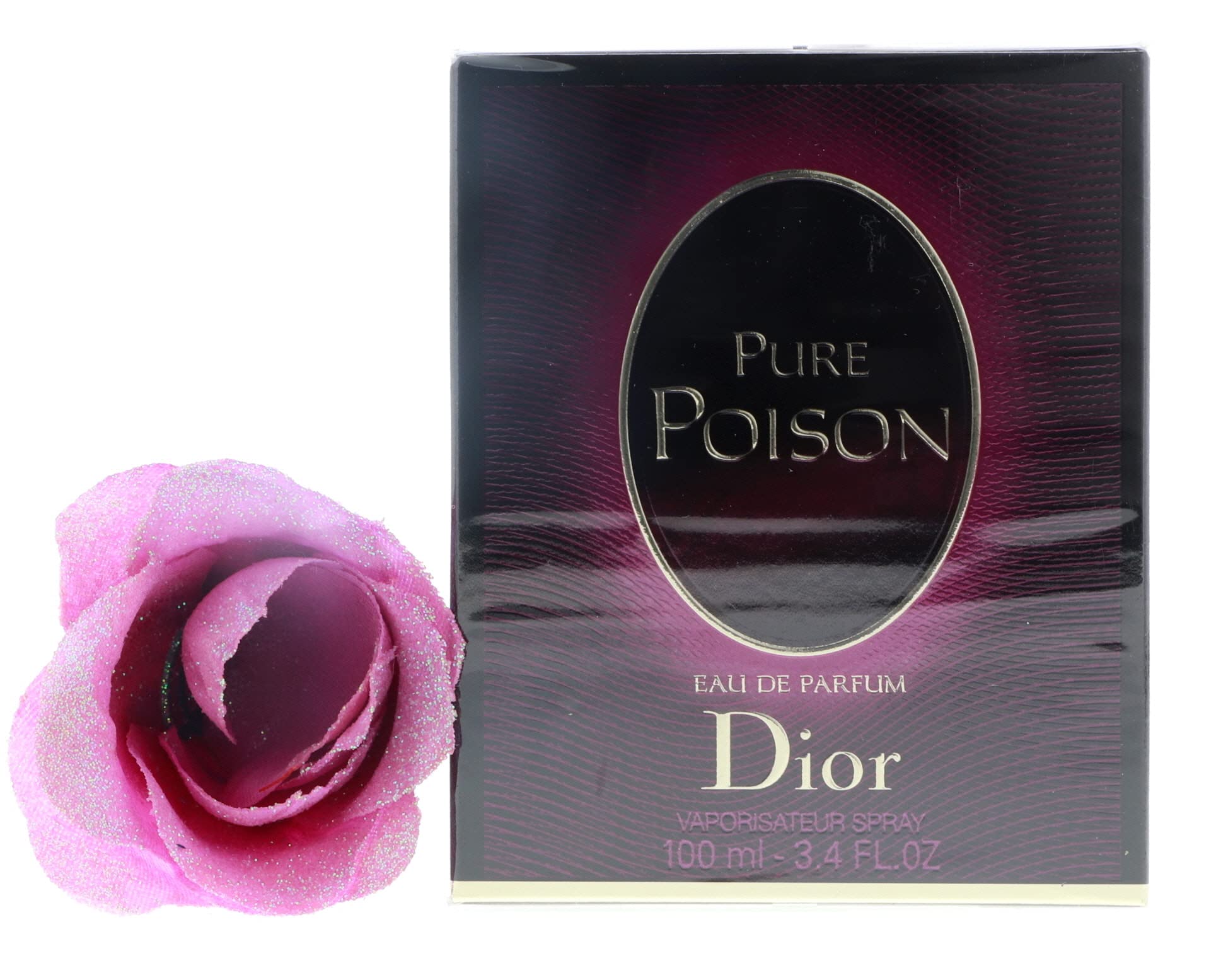 Christian Dior Pure Poison Eau De Parfum Spray, 3.4 Ounce