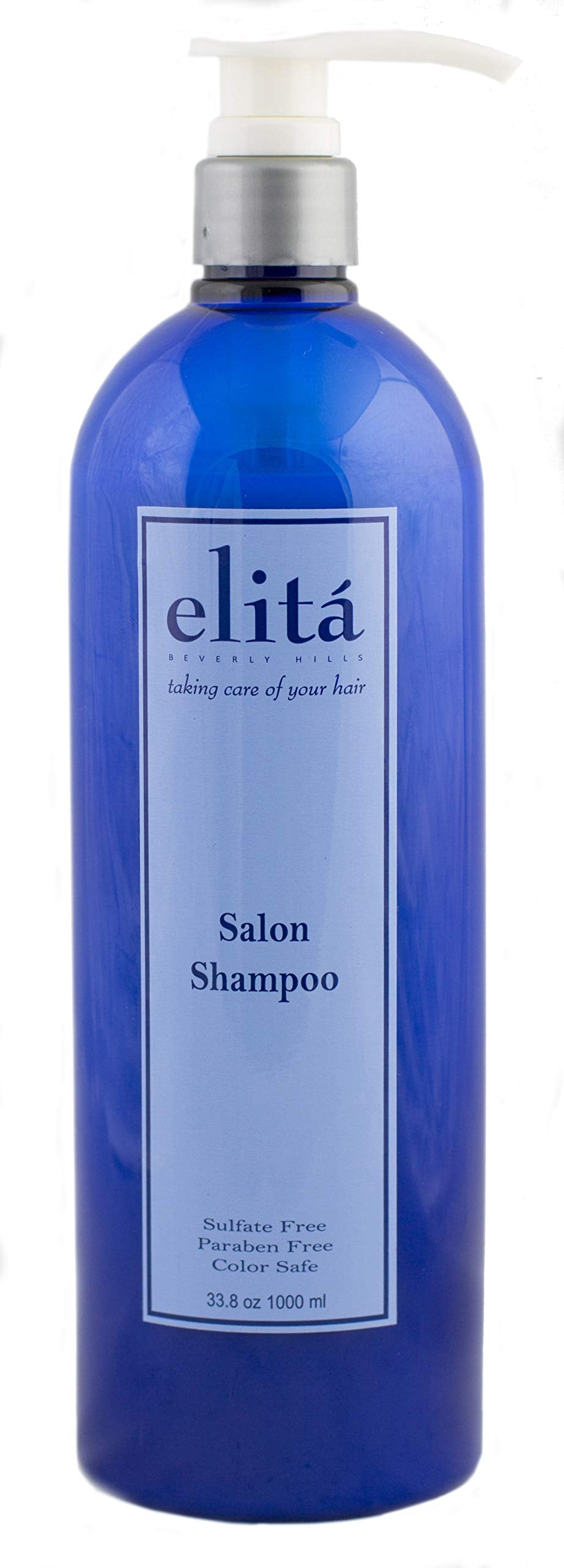 (Official) elita Beverly Hills 34oz SALON SHAMPOO: | All Natural | Paraben & Sulfate Free | Color Safe | Made in USA by elita Be