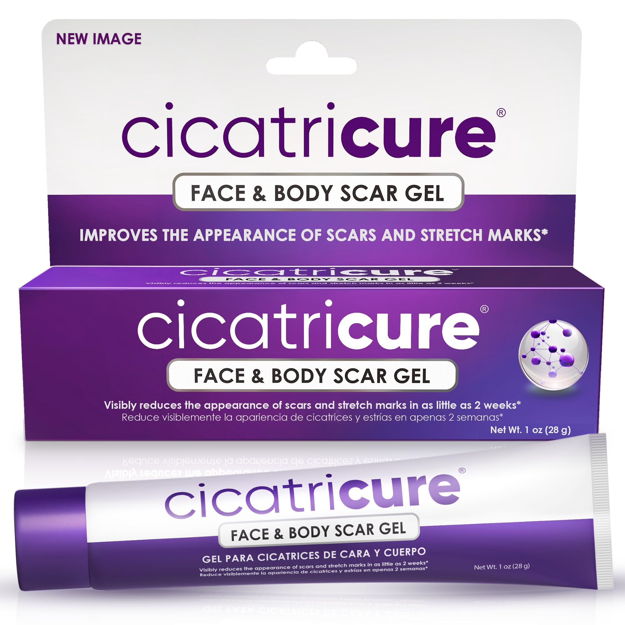 CICATRICURE Scar Gel, 1 Fluid Ounce
