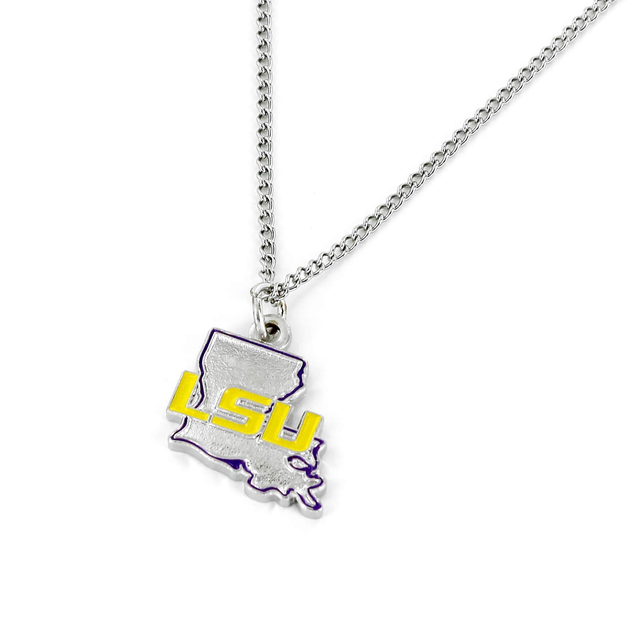 Aminco NCAA LSU Tigers Home State Necklace, Kentucky Wildcats, 4