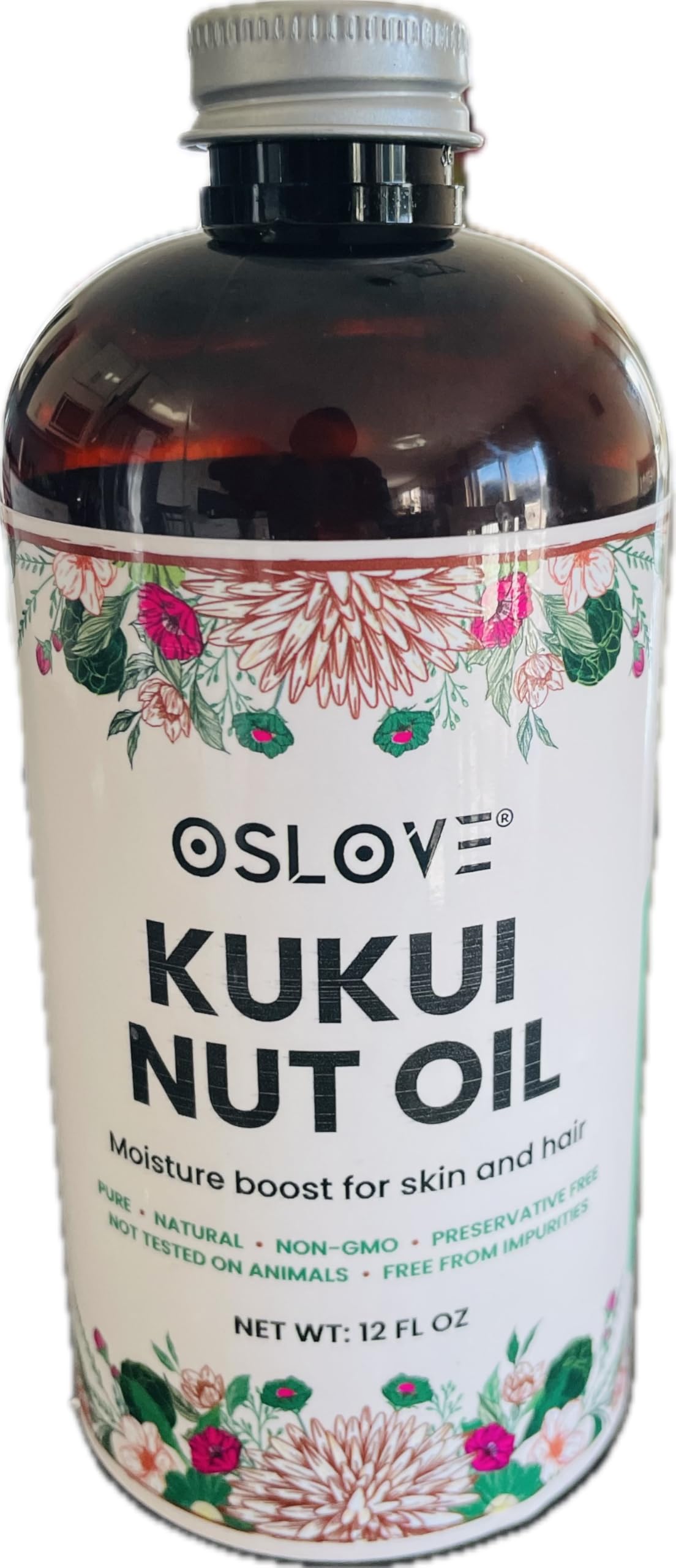 Oslove Organics Pure Kukui Nut oil- Cold Pressed, use for lotions, soaps, serums, body butters and more. Great for skin and hair