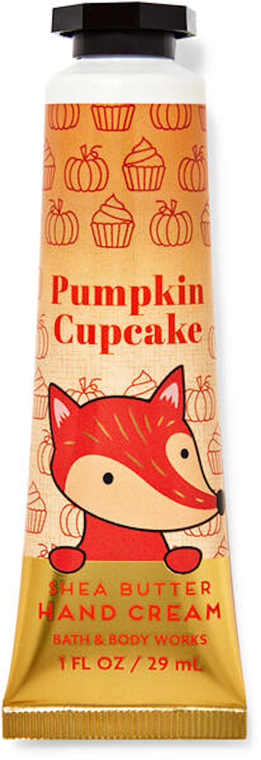 Bath & Body Works Pumpkin Cupcake Shea Butter Travel Size Hand Cream 1Oz (Pumpkin Cupcake), 1