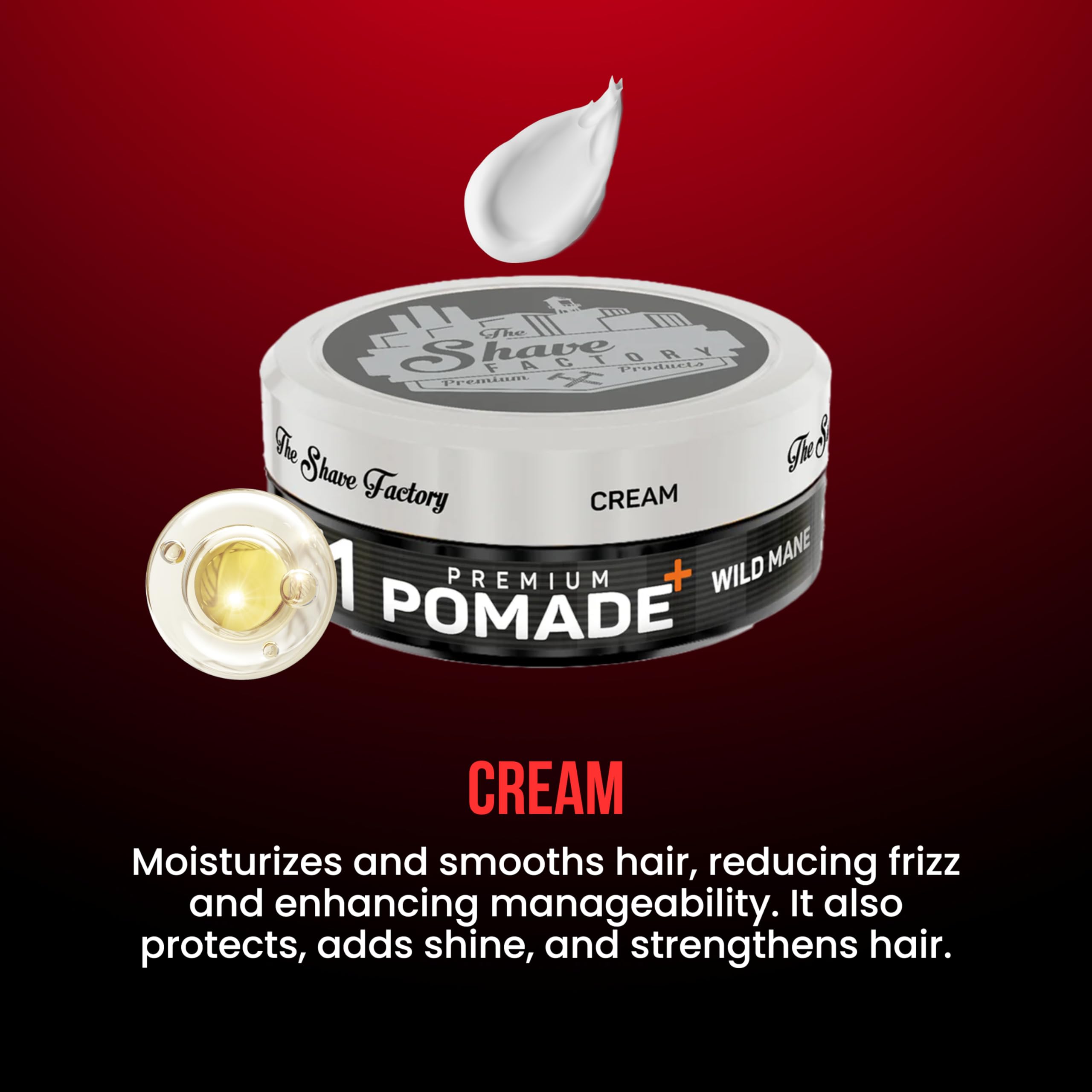 the shave factory Hair Styling Series (11 WILD MANE CREAM)