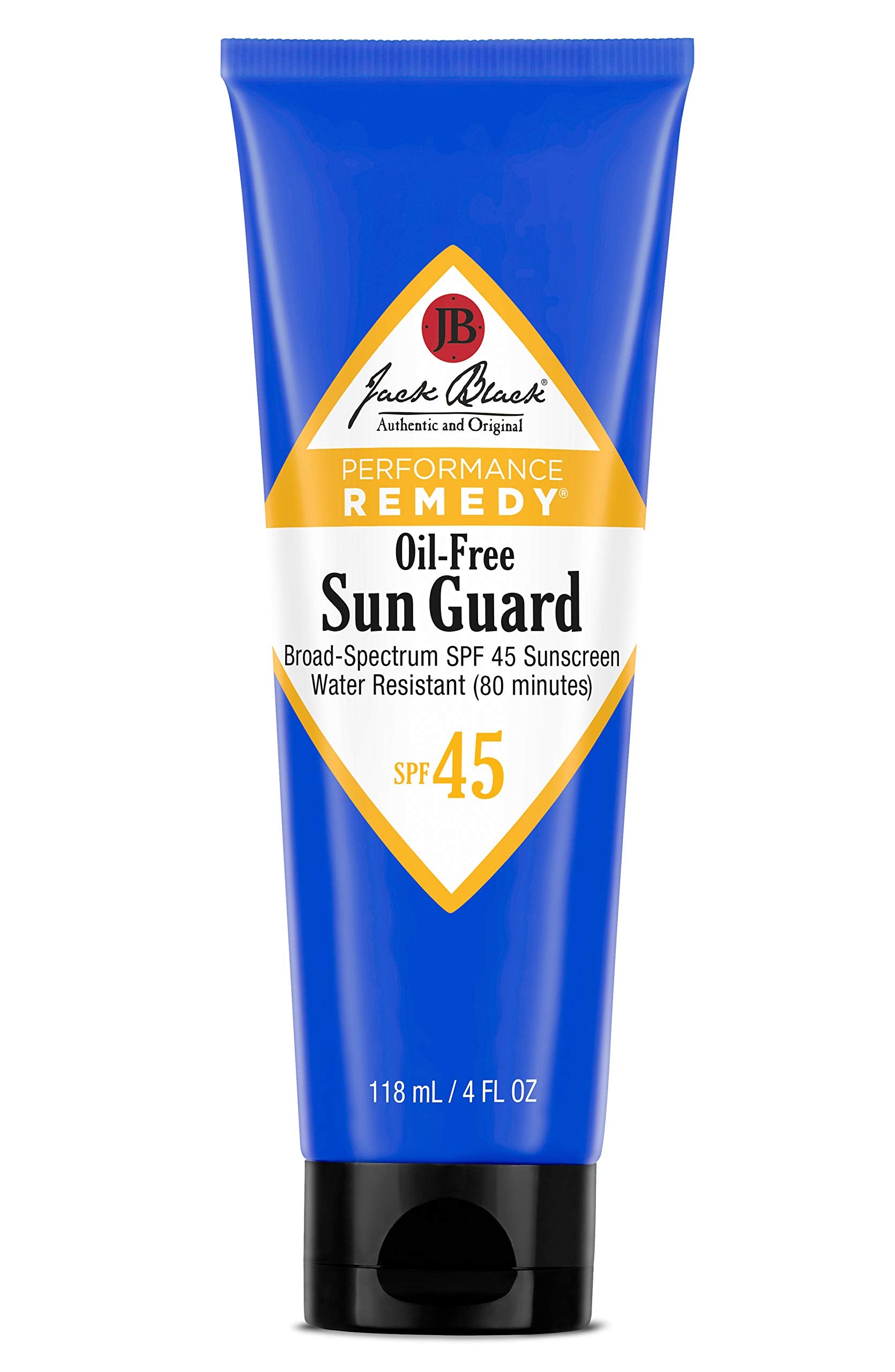 Jack Black , Oil-Free Sun Guard Spf 45 Sunscreen, 4 Fl Oz