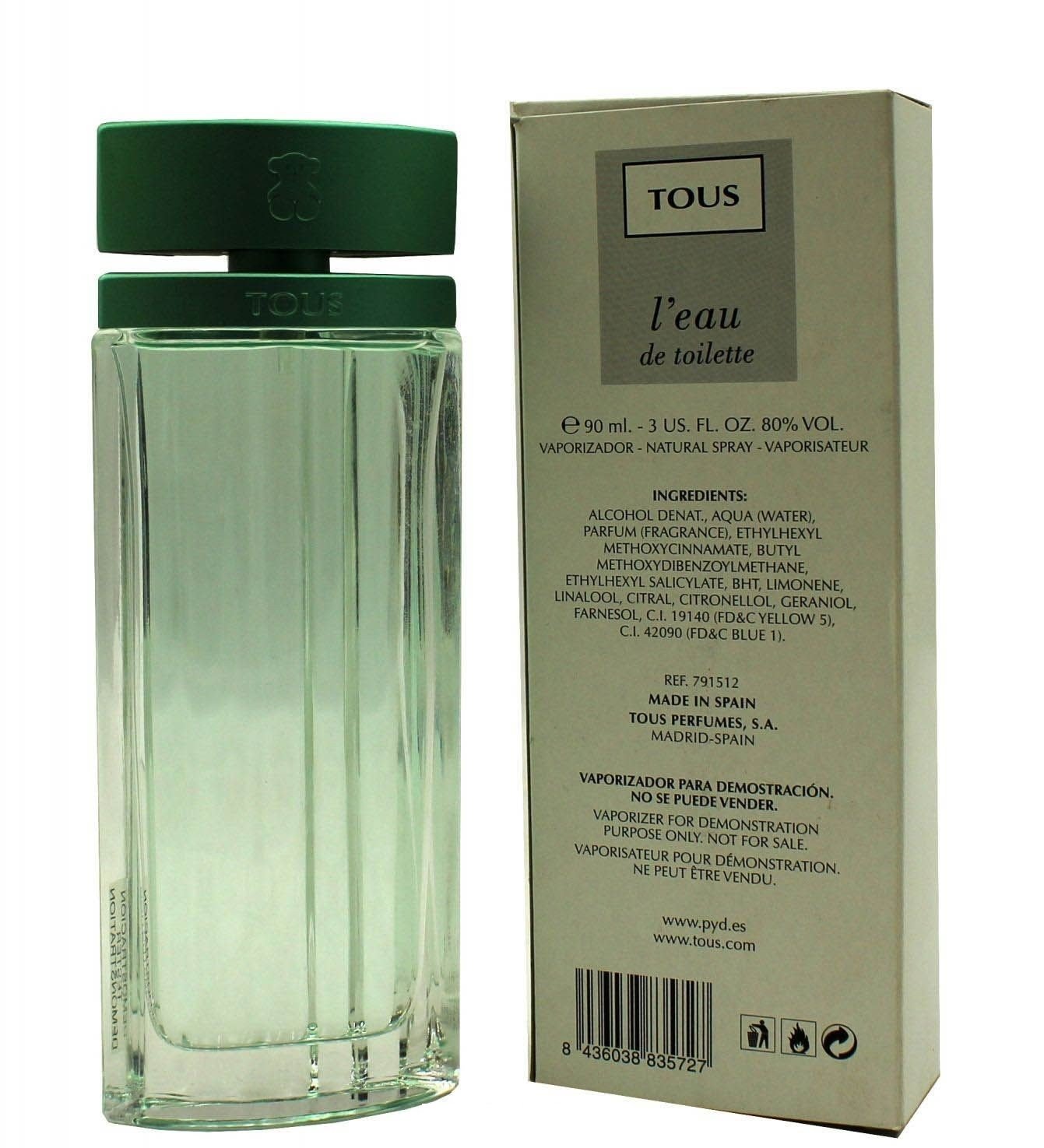Tous Leau De Toilette Spray for Women, 3 Ounce